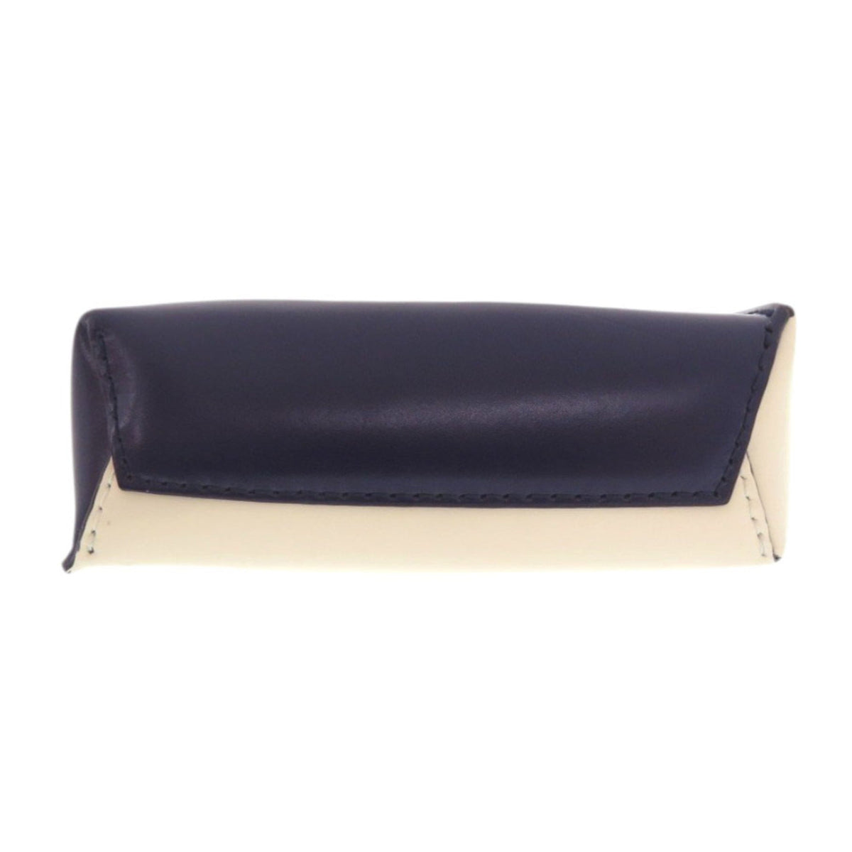 Marni Brown Navy Leather Handbag (Pre-Owned)