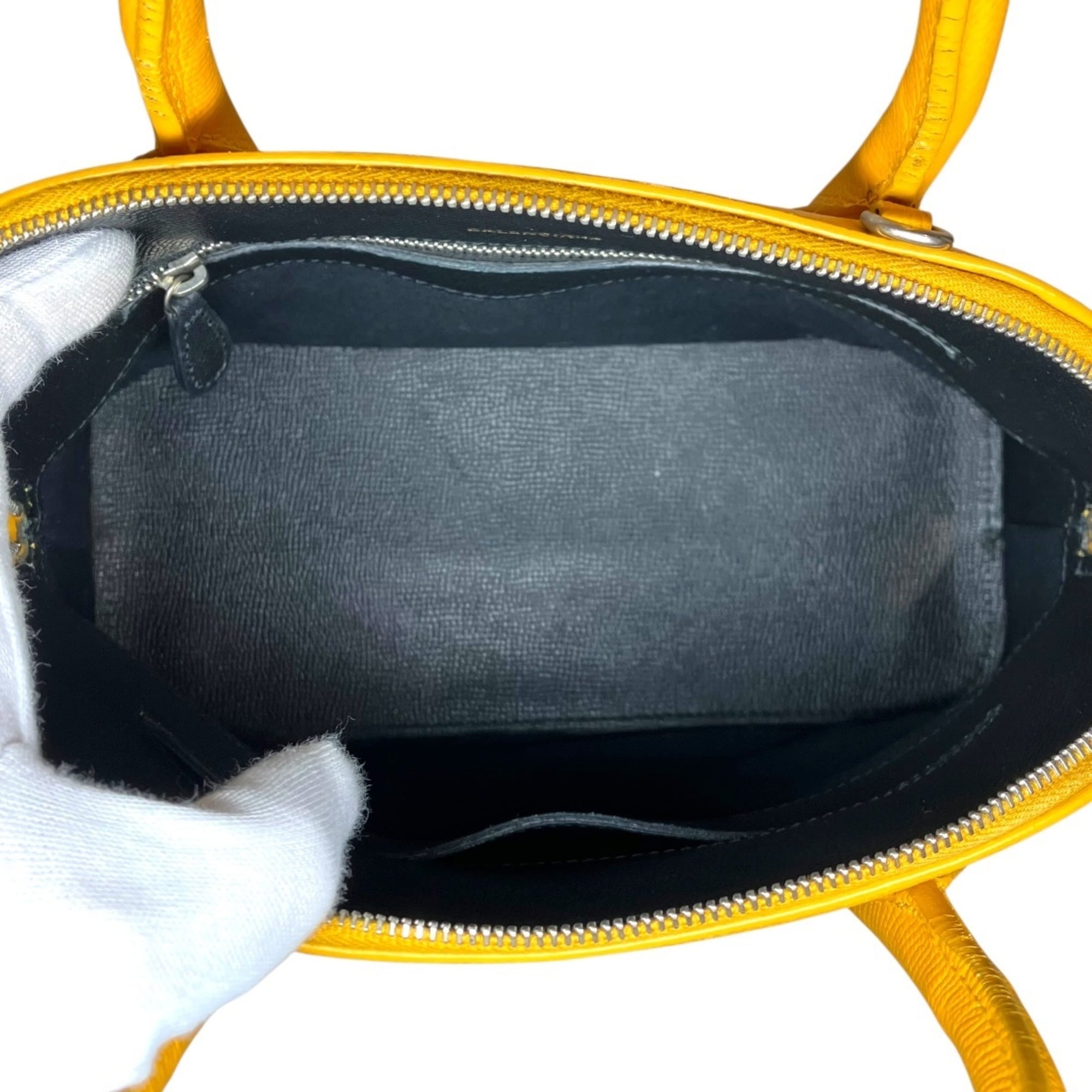 Balenciaga Yellow Leather Handbag (Pre-Owned)