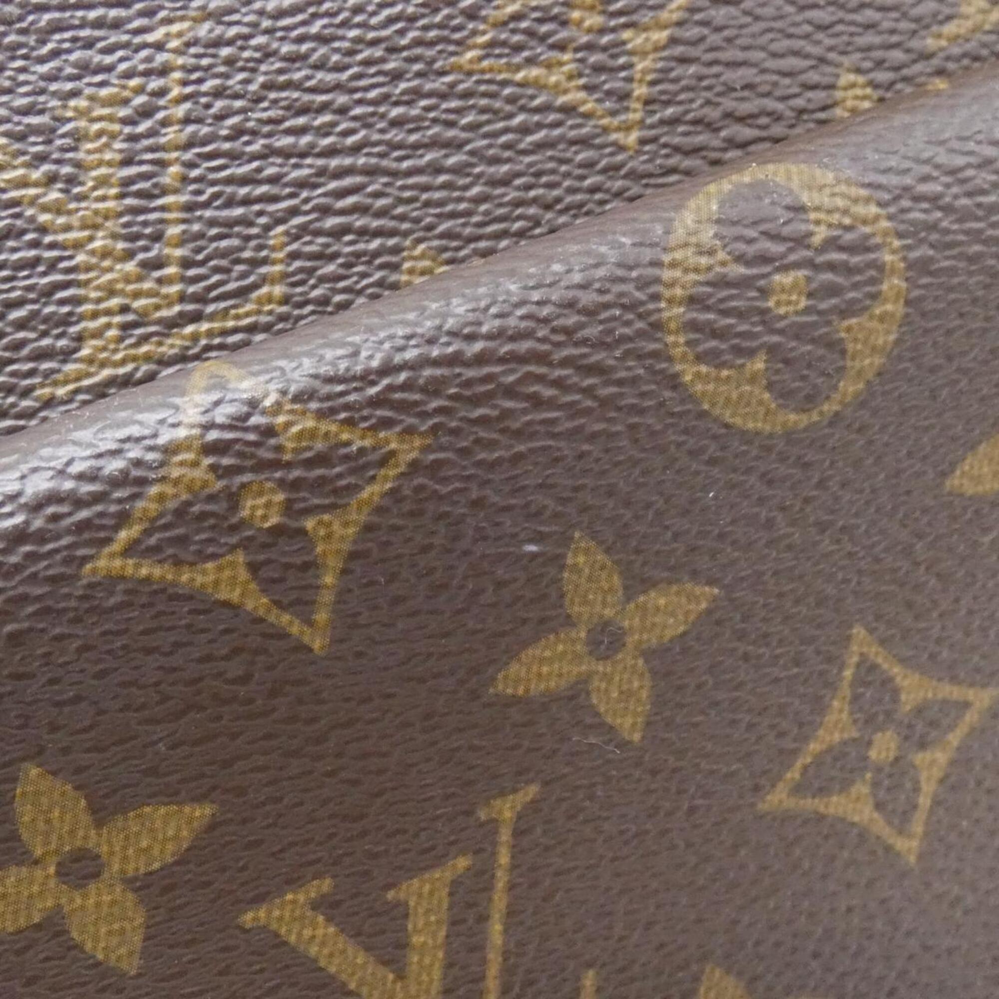 Louis Vuitton Brown Coated Canvas Shoulder Bag (Pre-Owned)