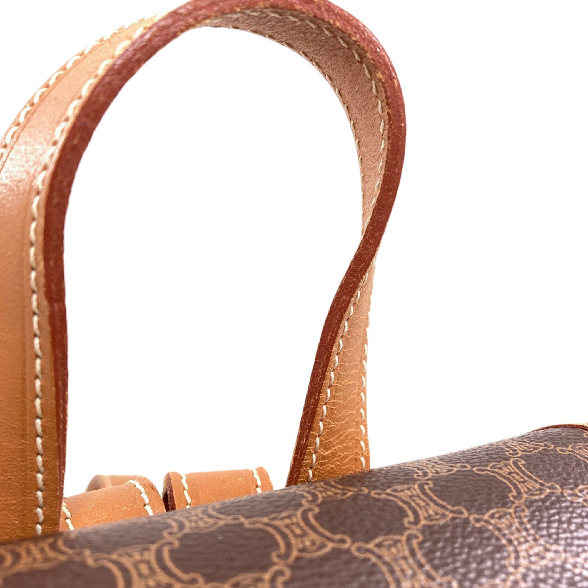 Celine Brown Pvc Backpack (Pre-Owned)