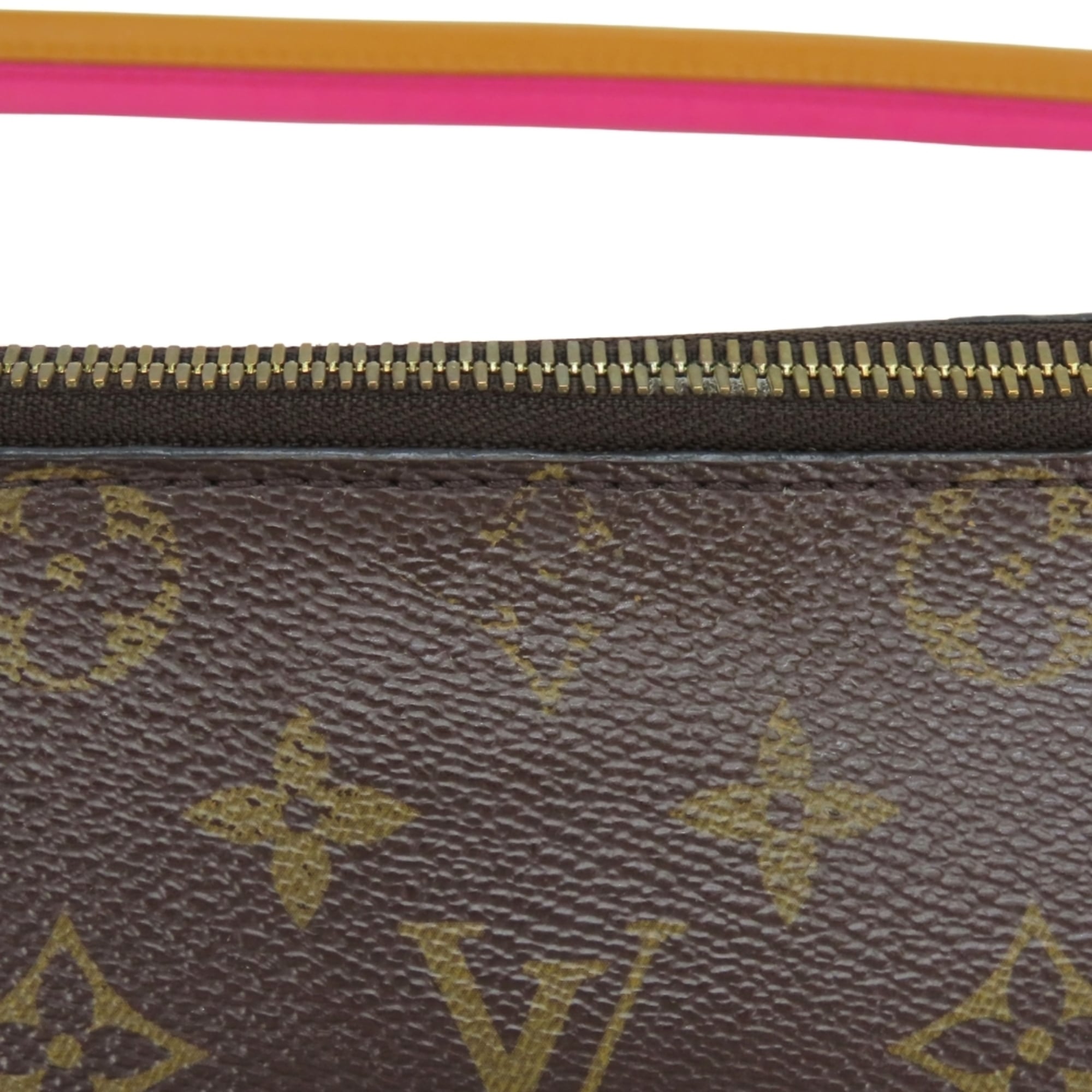 Louis Vuitton Brown Leather Shoulder Bag (Pre-Owned)