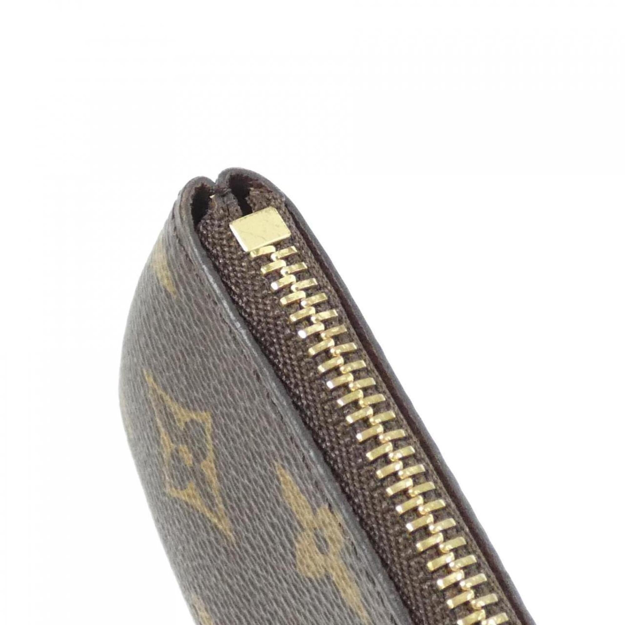 Louis Vuitton Marron Coated Canvas Coin Purse/Coin Case (Pre-Owned)