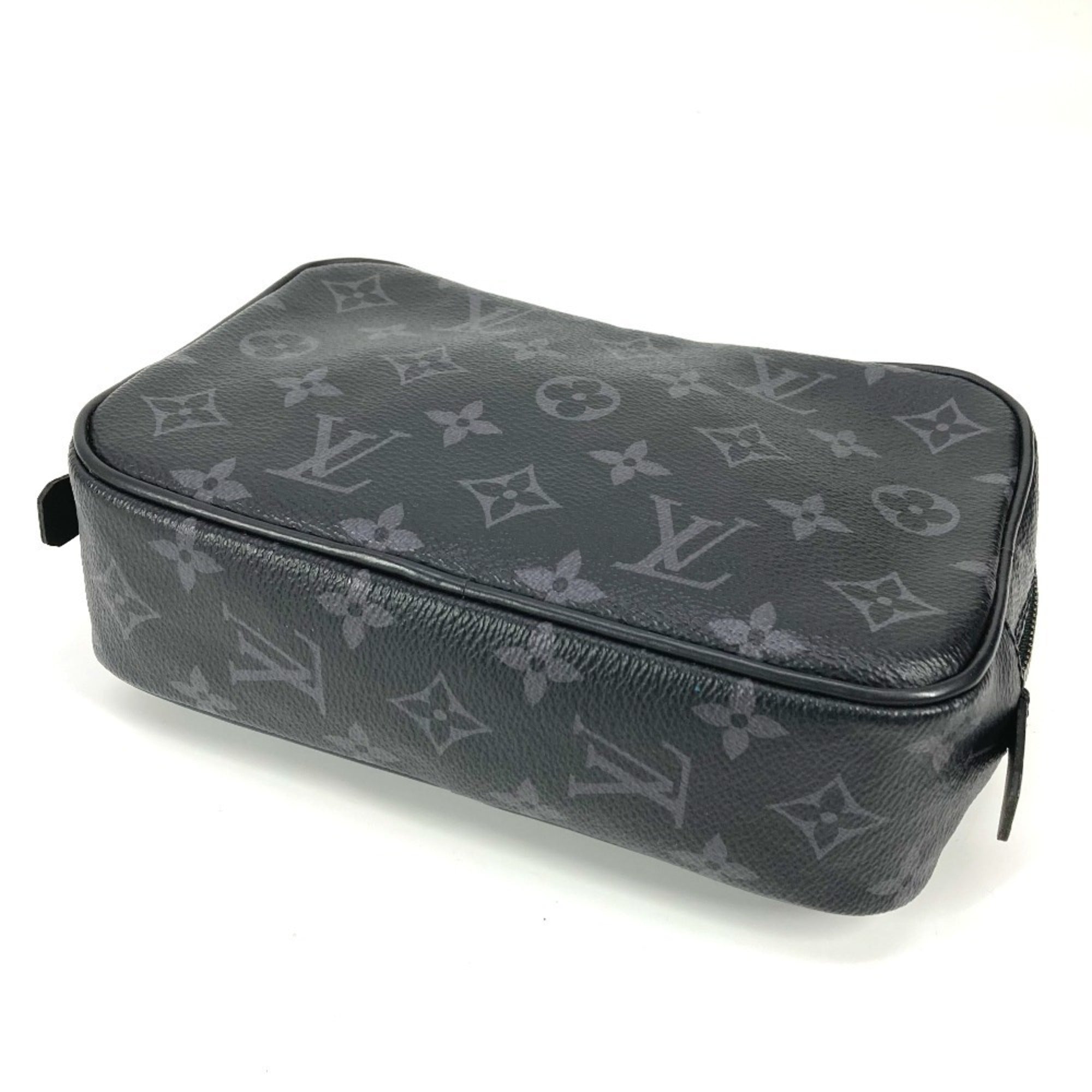 Louis Vuitton Black Monogram Eclipse Canvas Clutch Bag Pouch (Pre-Owned)