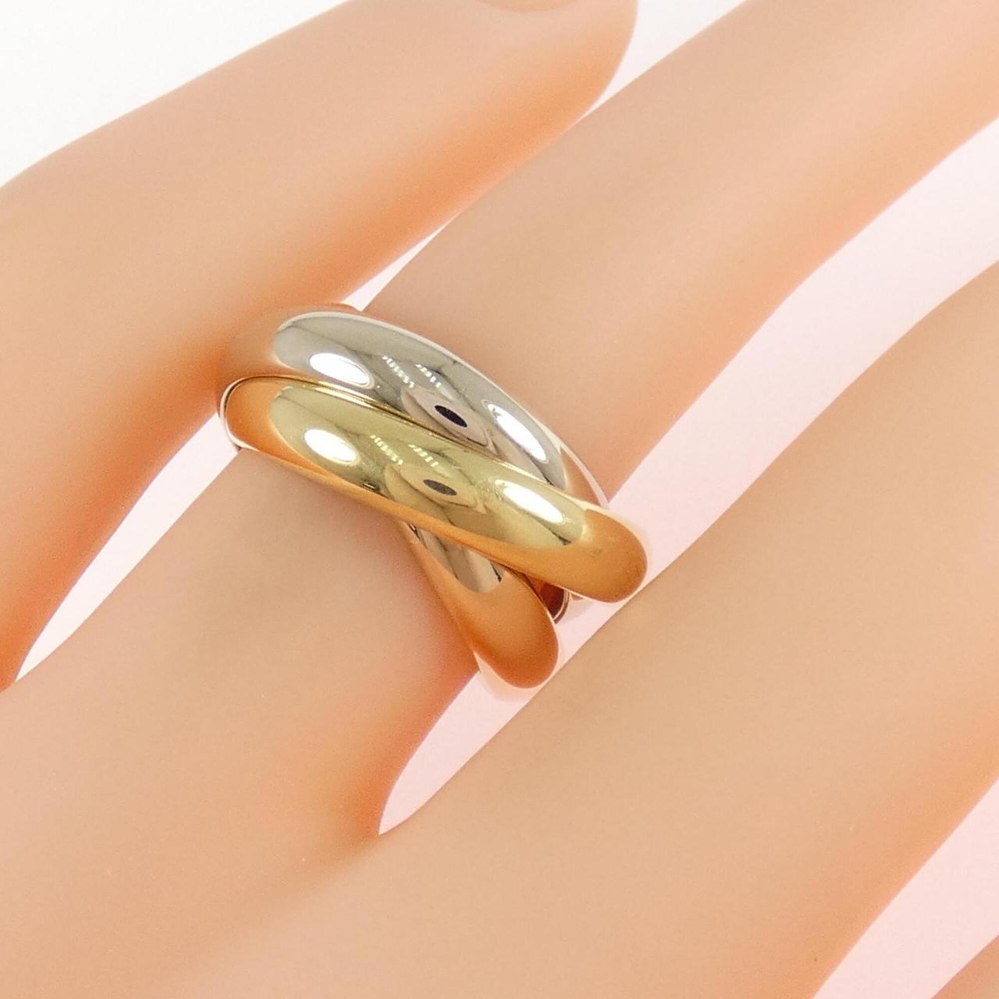 Cartier Yellow Gold (18K) Pink Gold (18K) White Gold (18K) Band Ring (Pre-Owned)