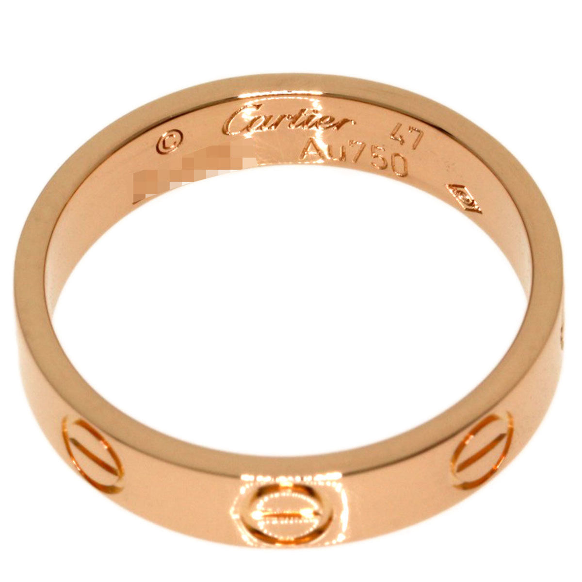 Cartier Pink Gold (18K) Band Ring (Pre-Owned)