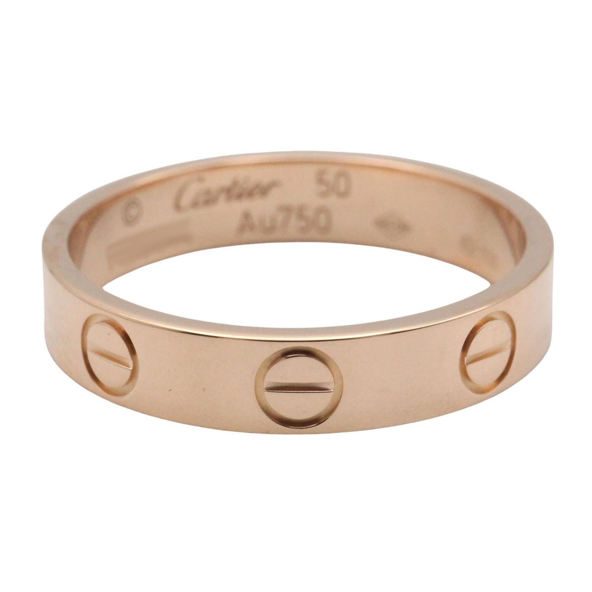 Cartier Gold Pink Gold (18K) Band Ring (Pre-Owned)