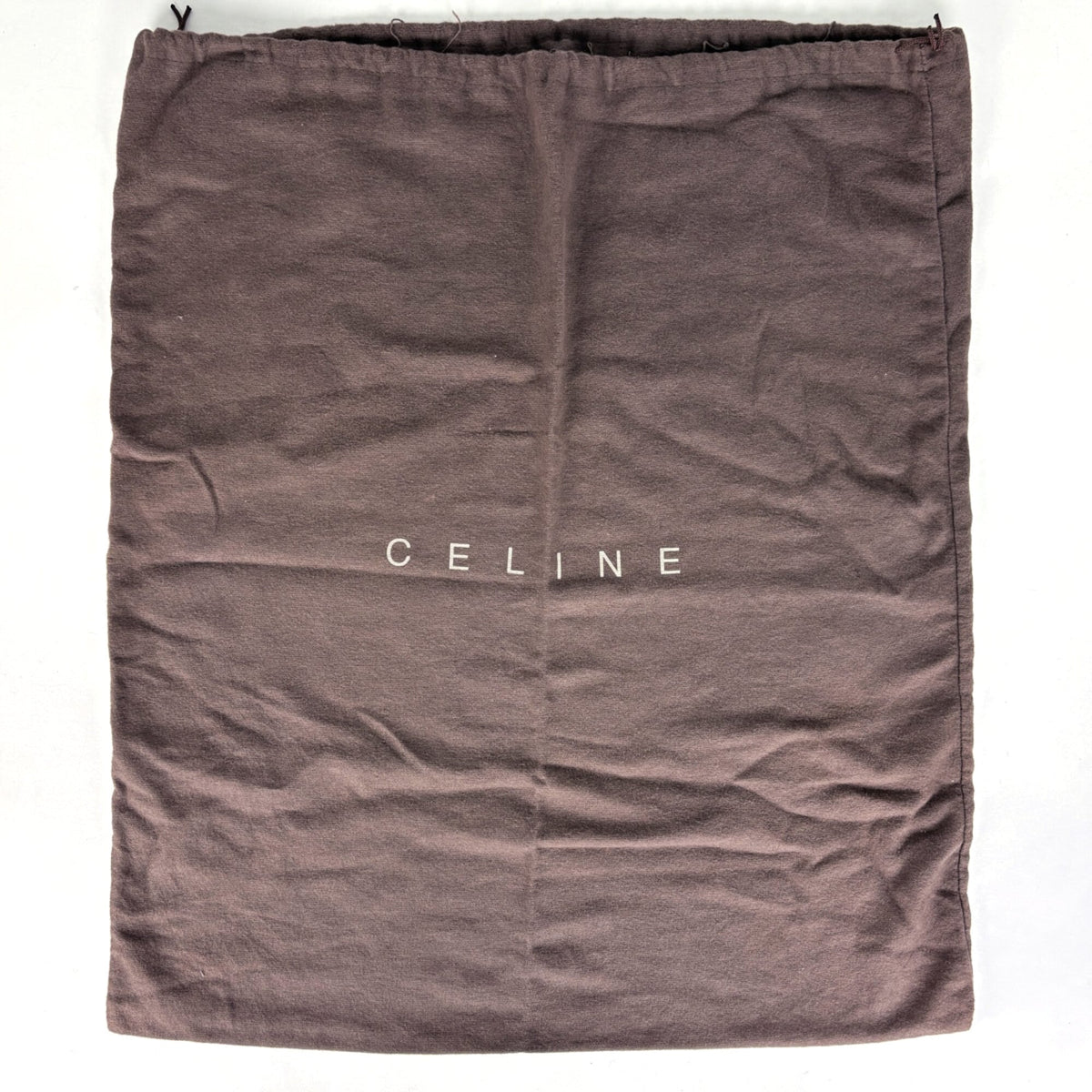 Celine Gray Suede Leather Shoulder Bag (Pre-Owned)