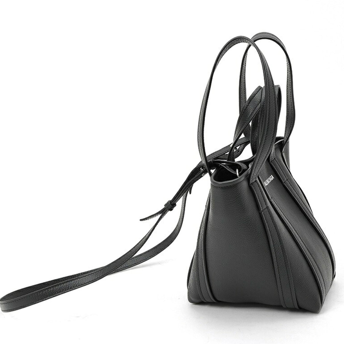 Balenciaga Black Leather Tote Bag (Pre-Owned)