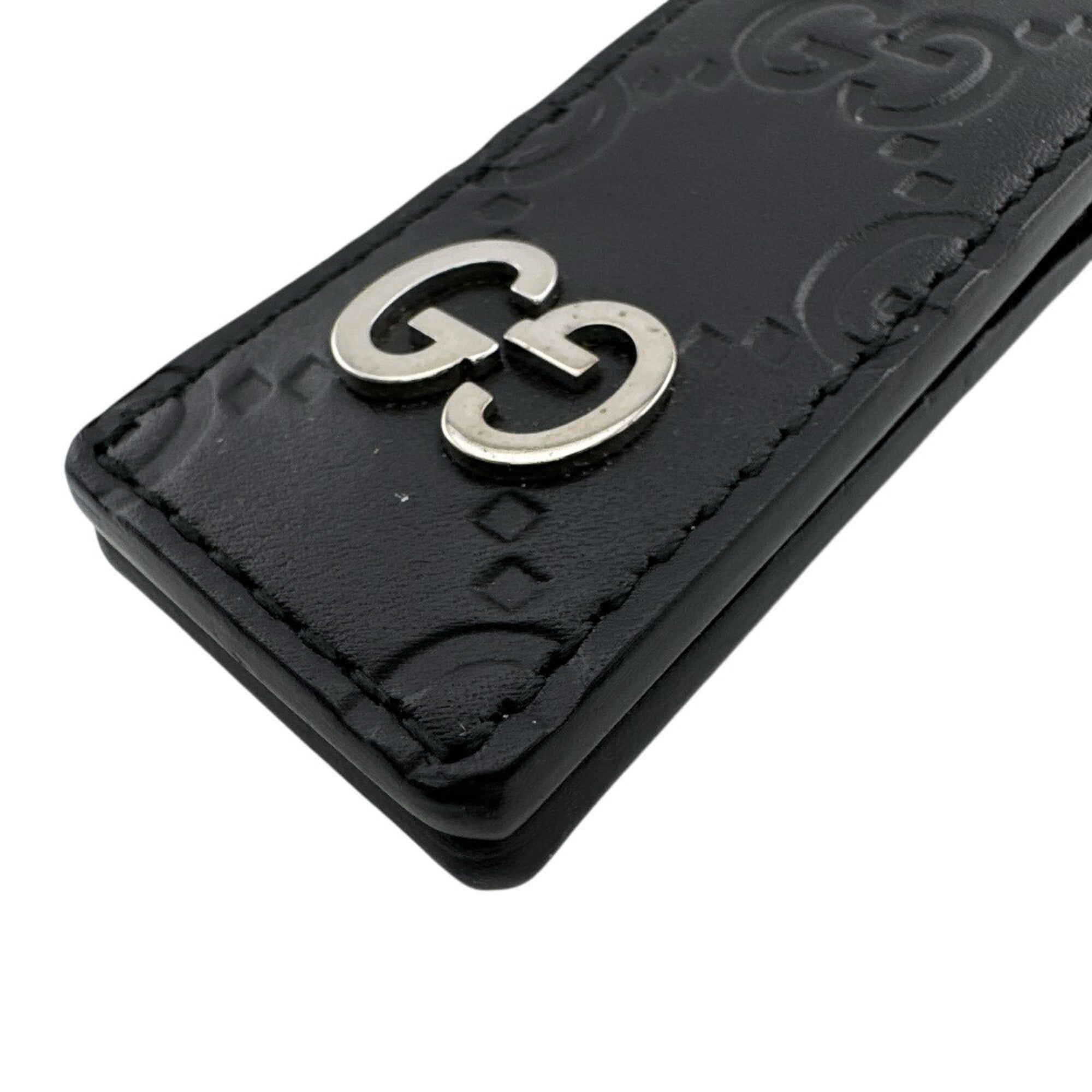 Gucci Black Leather Money Clip (Pre-Owned)
