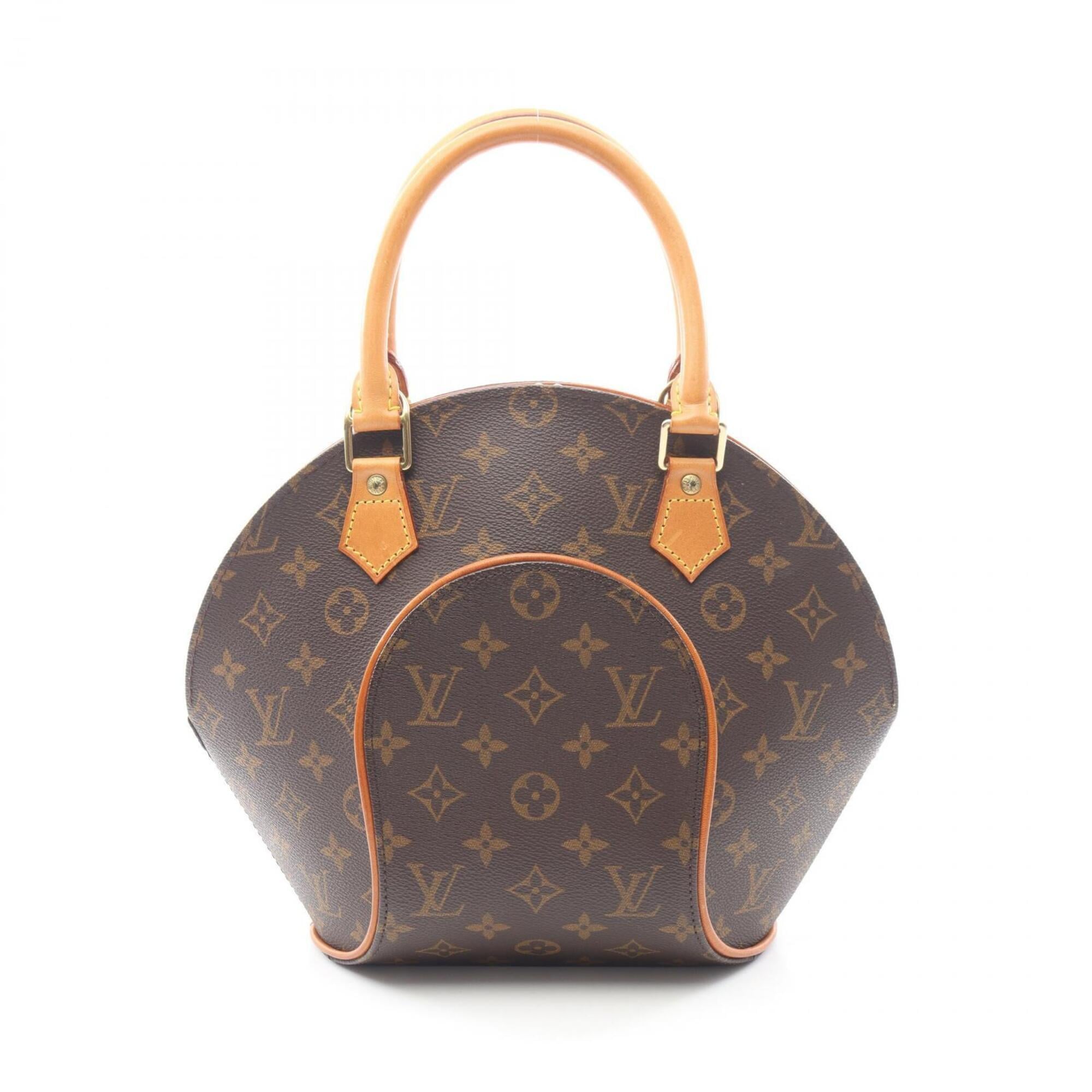 Louis Vuitton Brown Coated Canvas Leather Handbag (Pre-Owned)