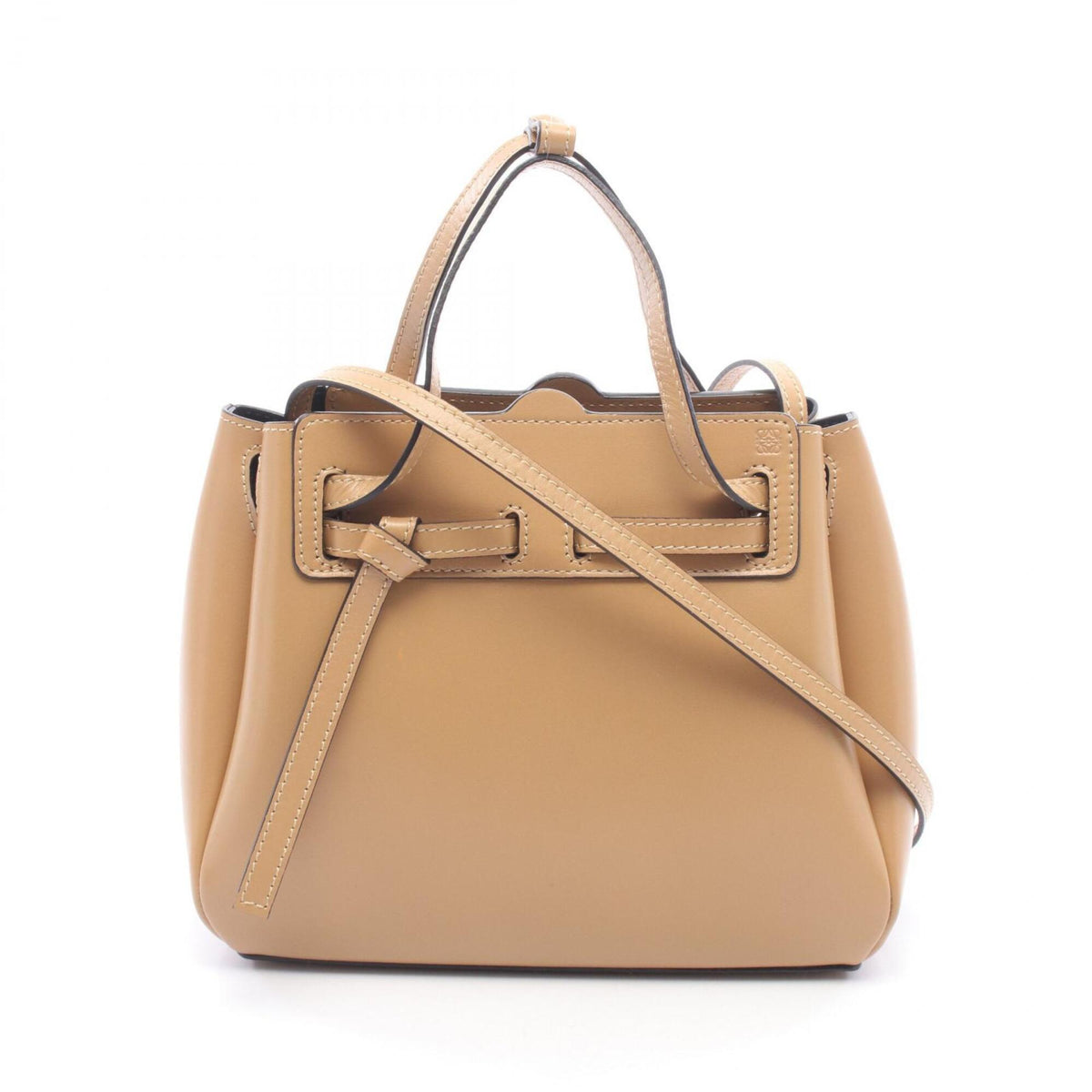 Loewe Beige Leather Handbag (Pre-Owned)