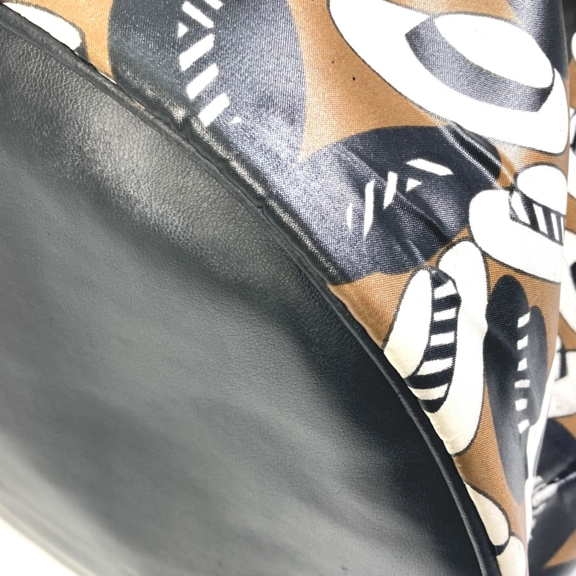 Fendi Brown Cloth Tote Bag (Pre-Owned)