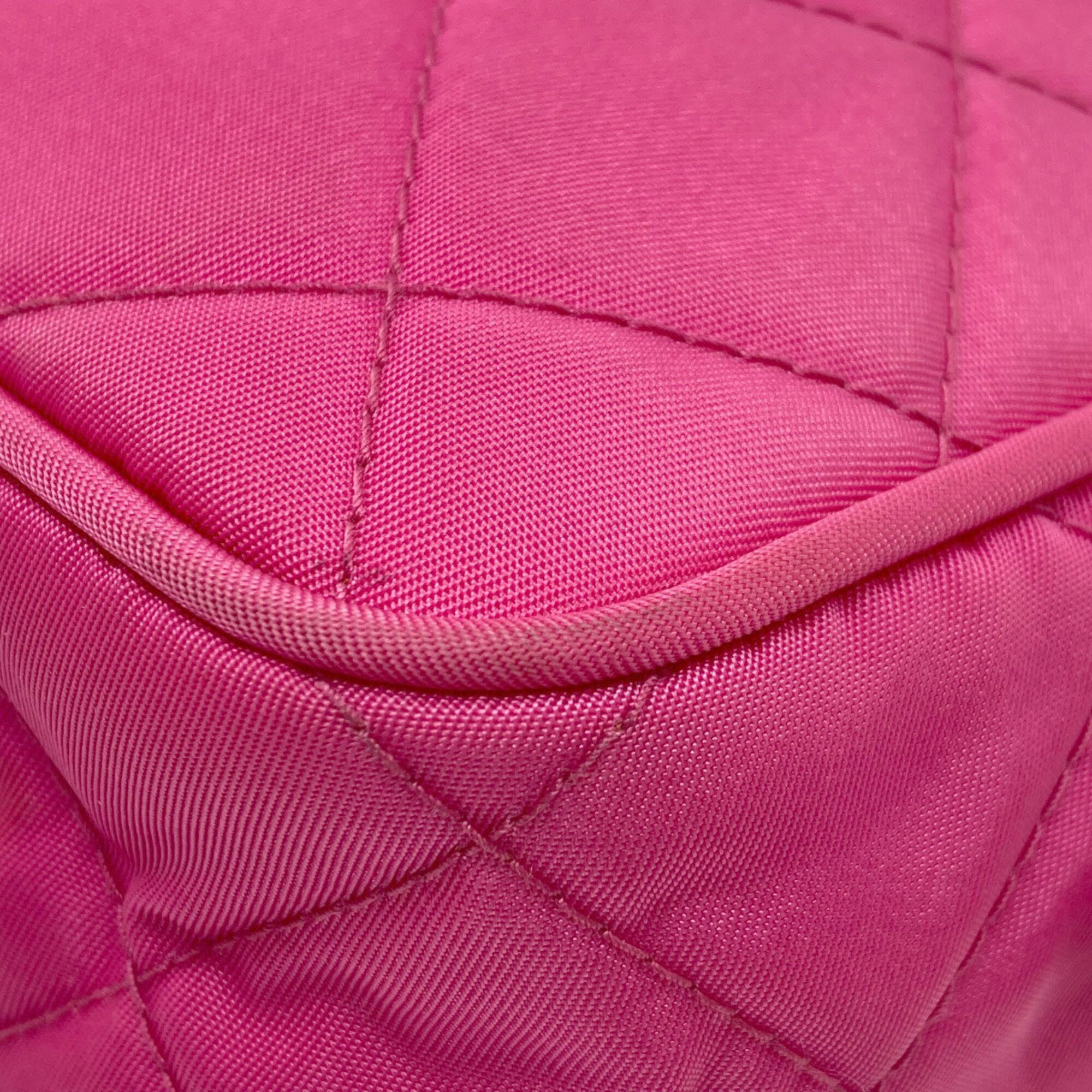 Prada Pink Nylon Shoulder Bag (Pre-Owned)