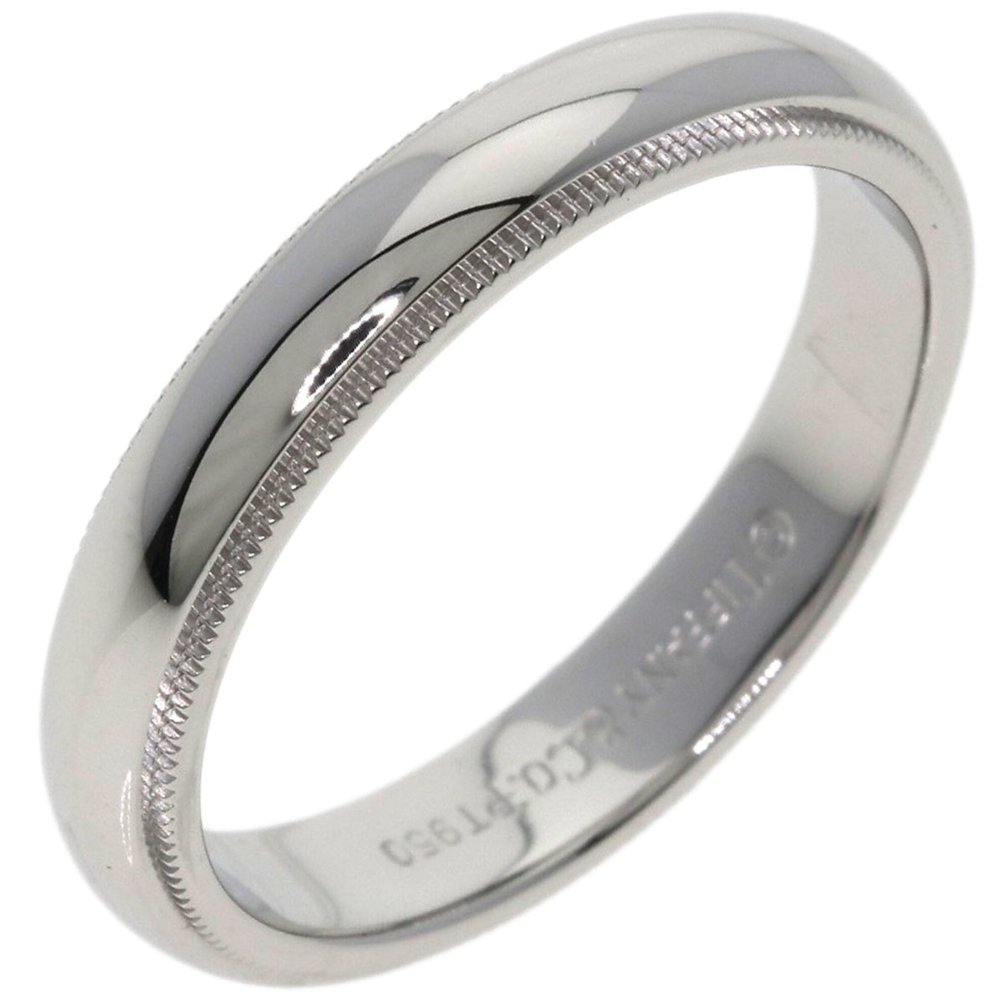 Tiffany Platinum 950 Band Ring (Pre-Owned)