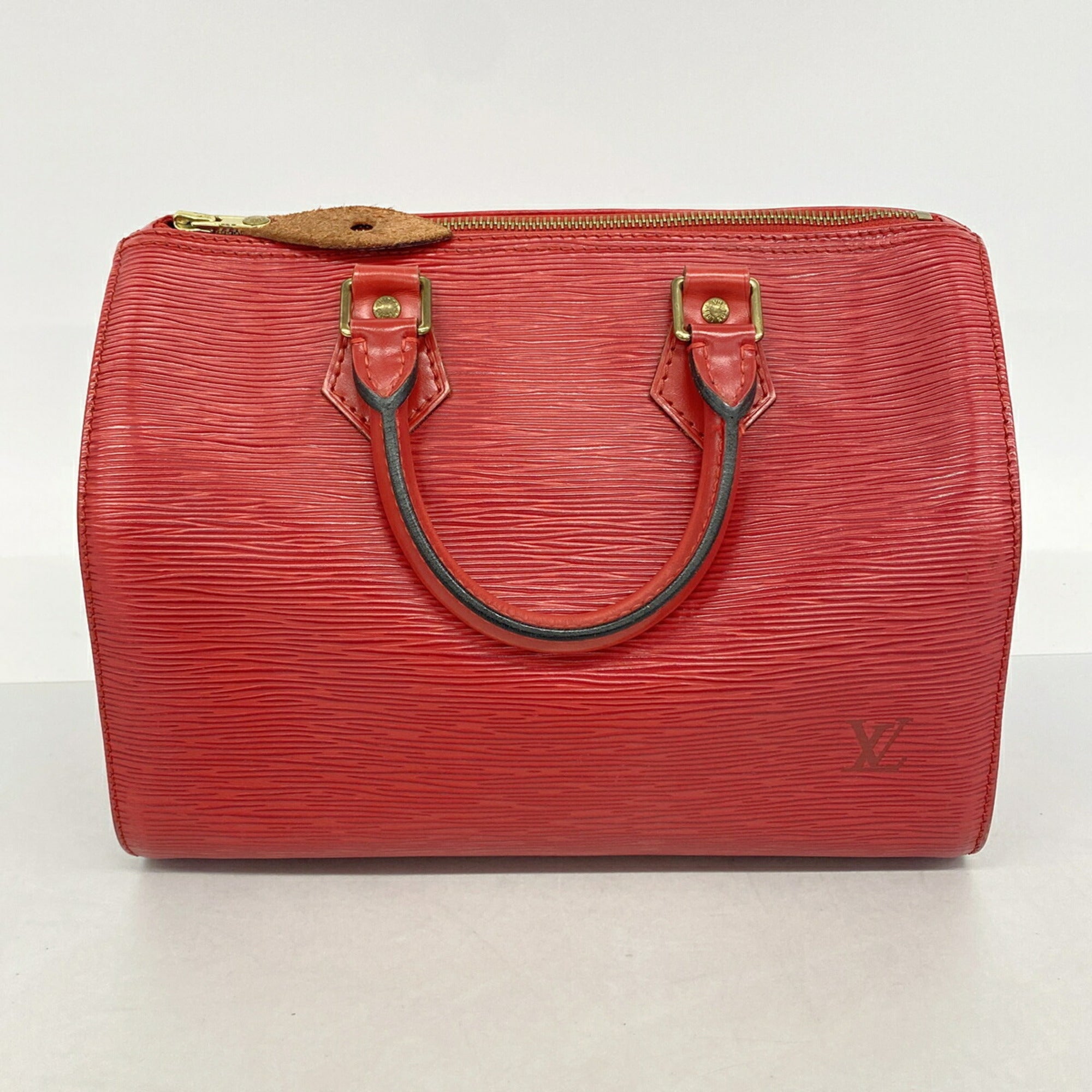 Louis Vuitton Castilian Red Handbag (Pre-Owned)