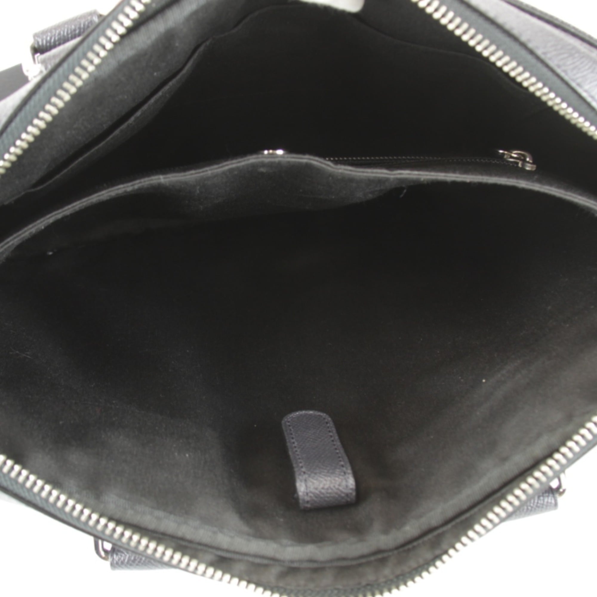 Coach Black Leather Briefcase Shoulder Bag (Pre-Owned)