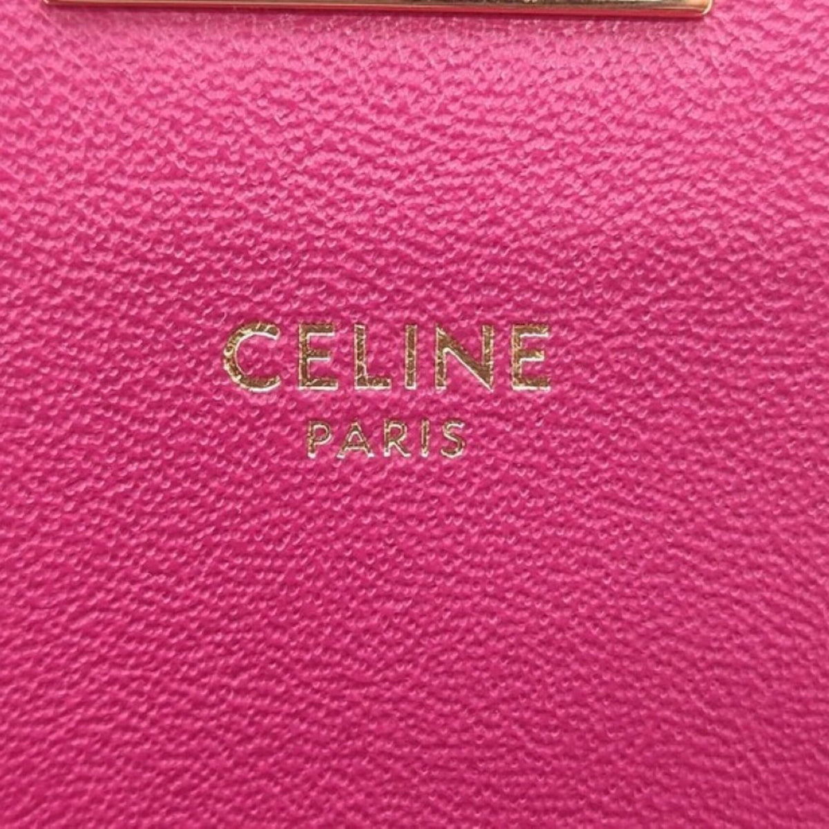Celine Pink Leather Shoulder Bag (Pre-Owned)