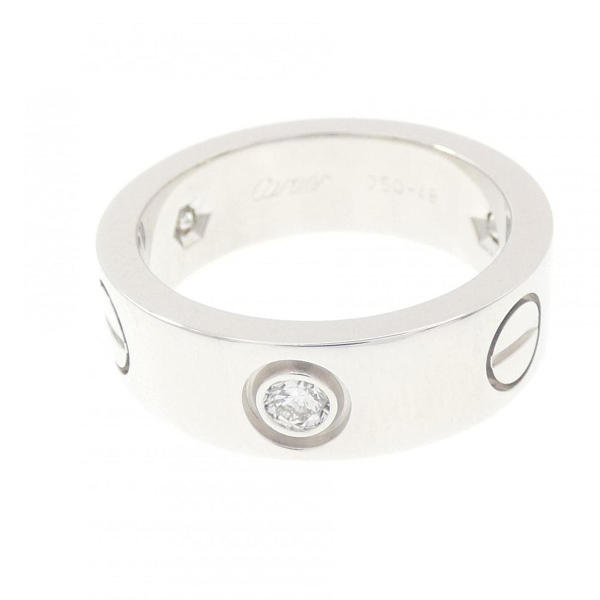 Cartier White Gold (18K) Band Ring (Pre-Owned)