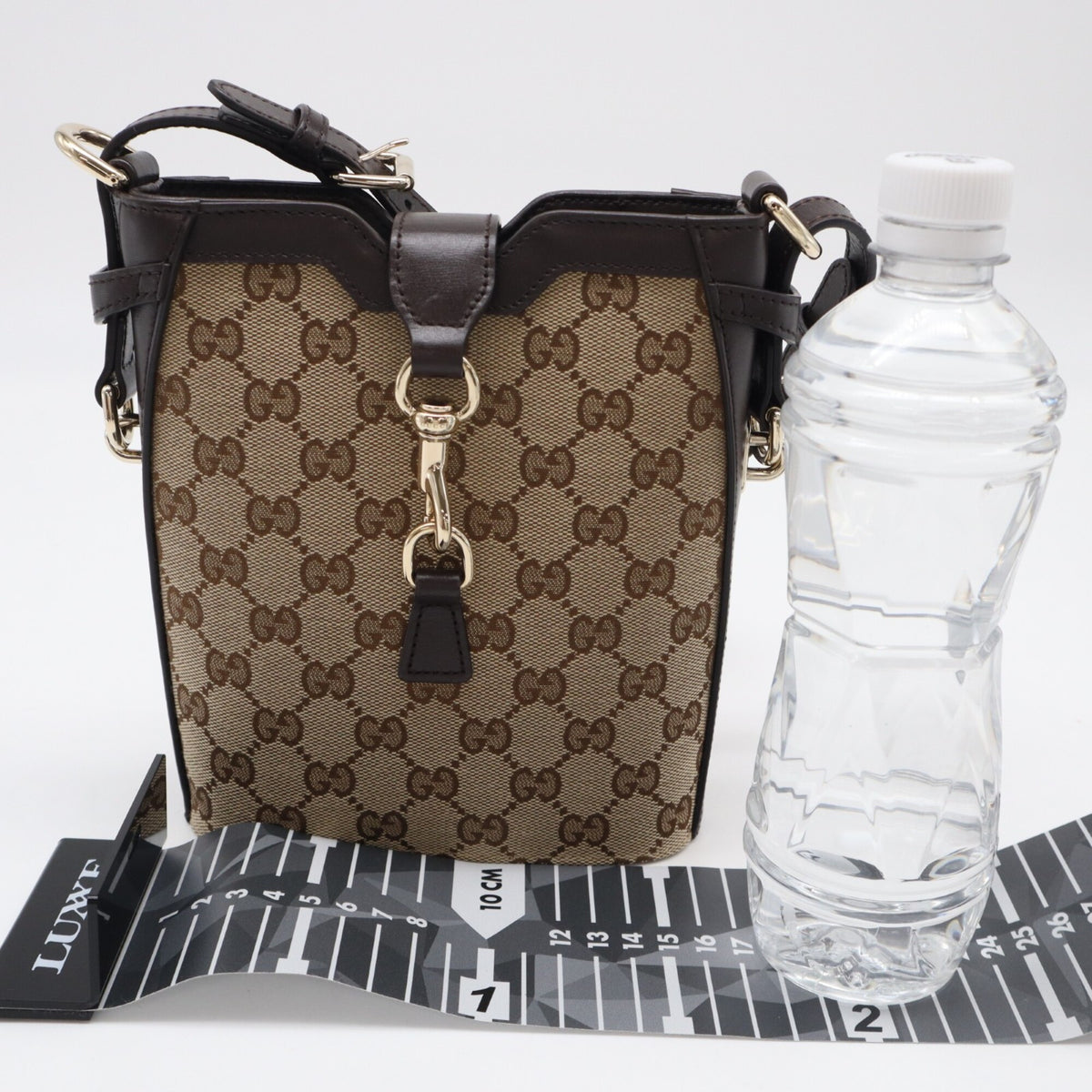 Gucci Gg Canvas Beige Brown Multi-Color Gg Canvas Shoulder Bag (Pre-Owned)