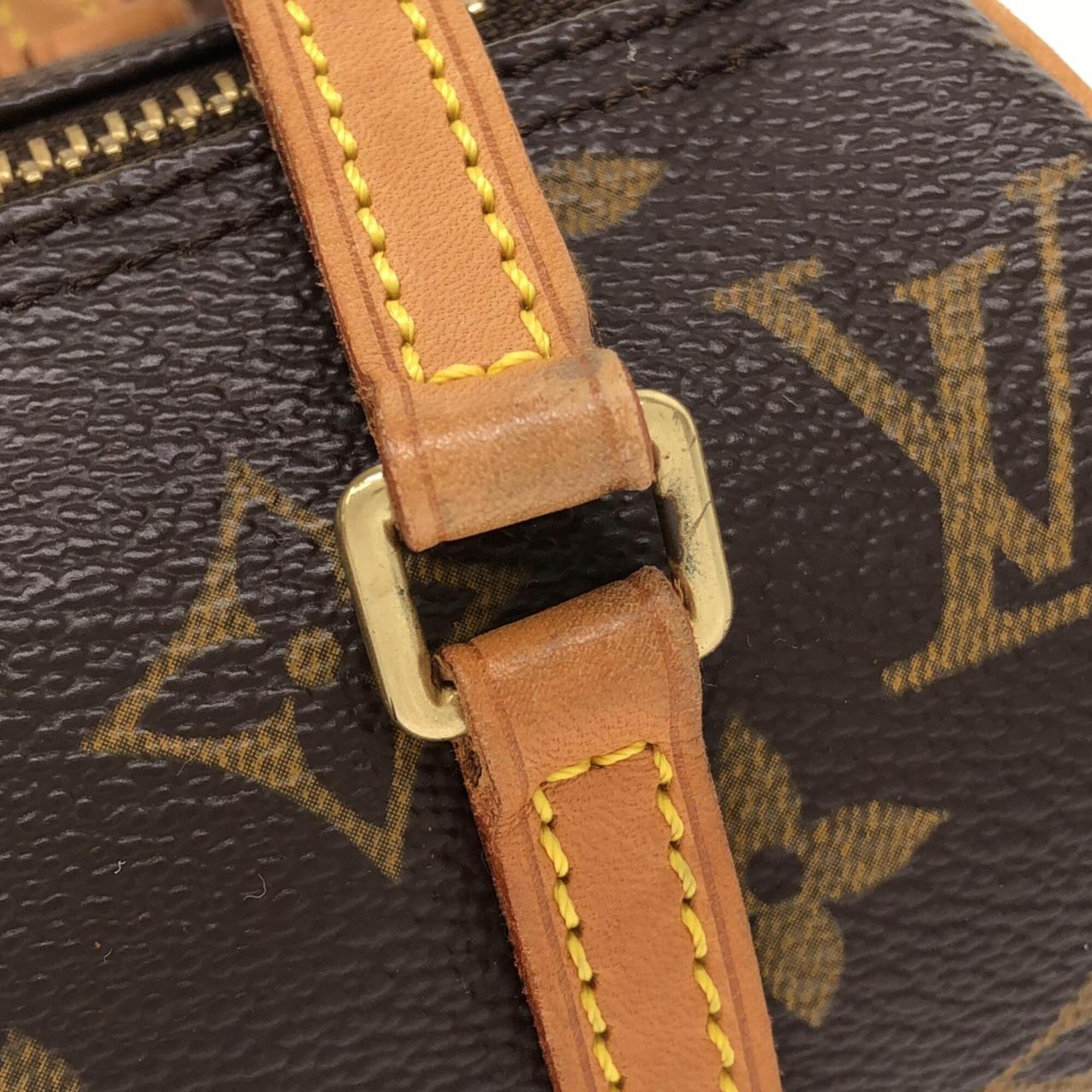 Louis Vuitton Brown Coated Canvas Handbag (Pre-Owned)