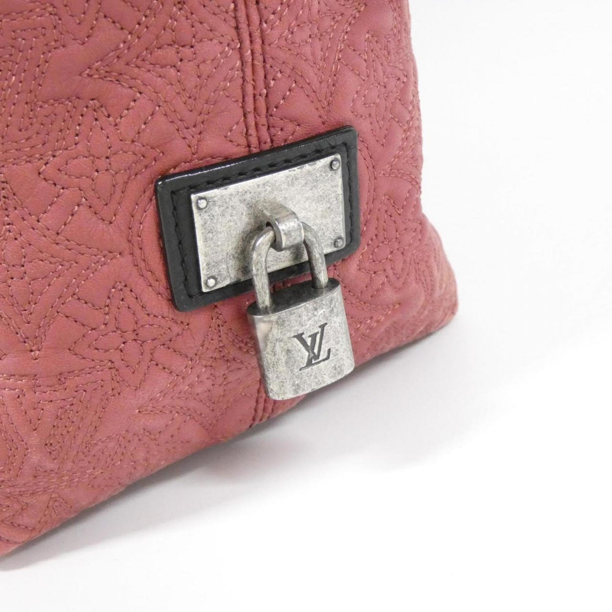 Louis Vuitton Framboise Leather Shoulder Bag (Pre-Owned)