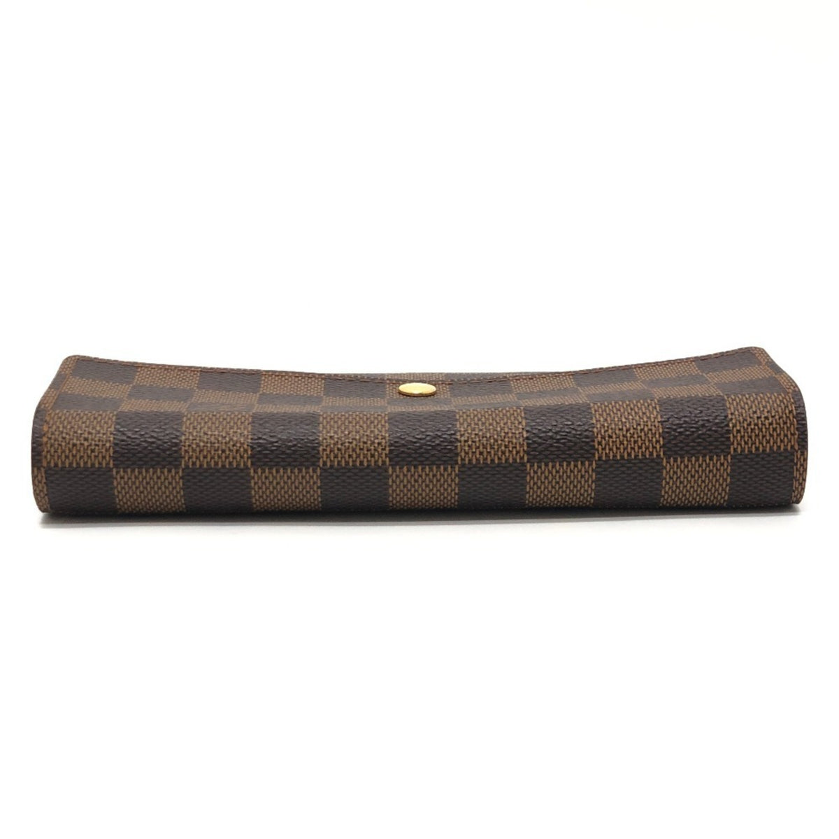 Louis Vuitton Damier Brown Ebene Damier Canvas Long Wallet (Bi-Fold) (Pre-Owned)