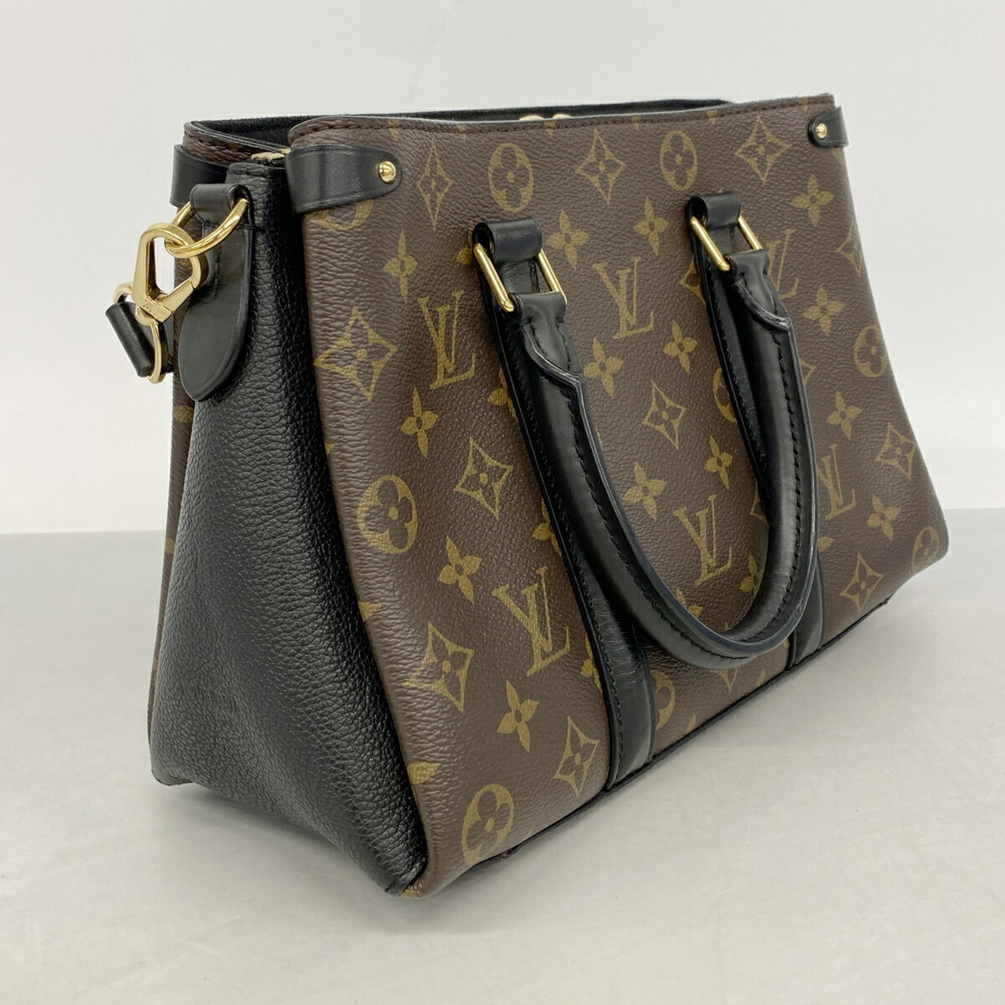 Louis Vuitton Brown Noir Handbag (Pre-Owned)