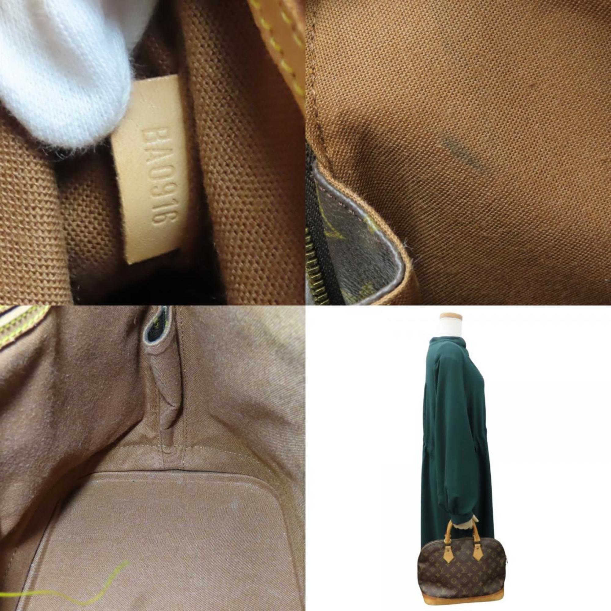 Louis Vuitton Brown Monogram Handbag (Pre-Owned)