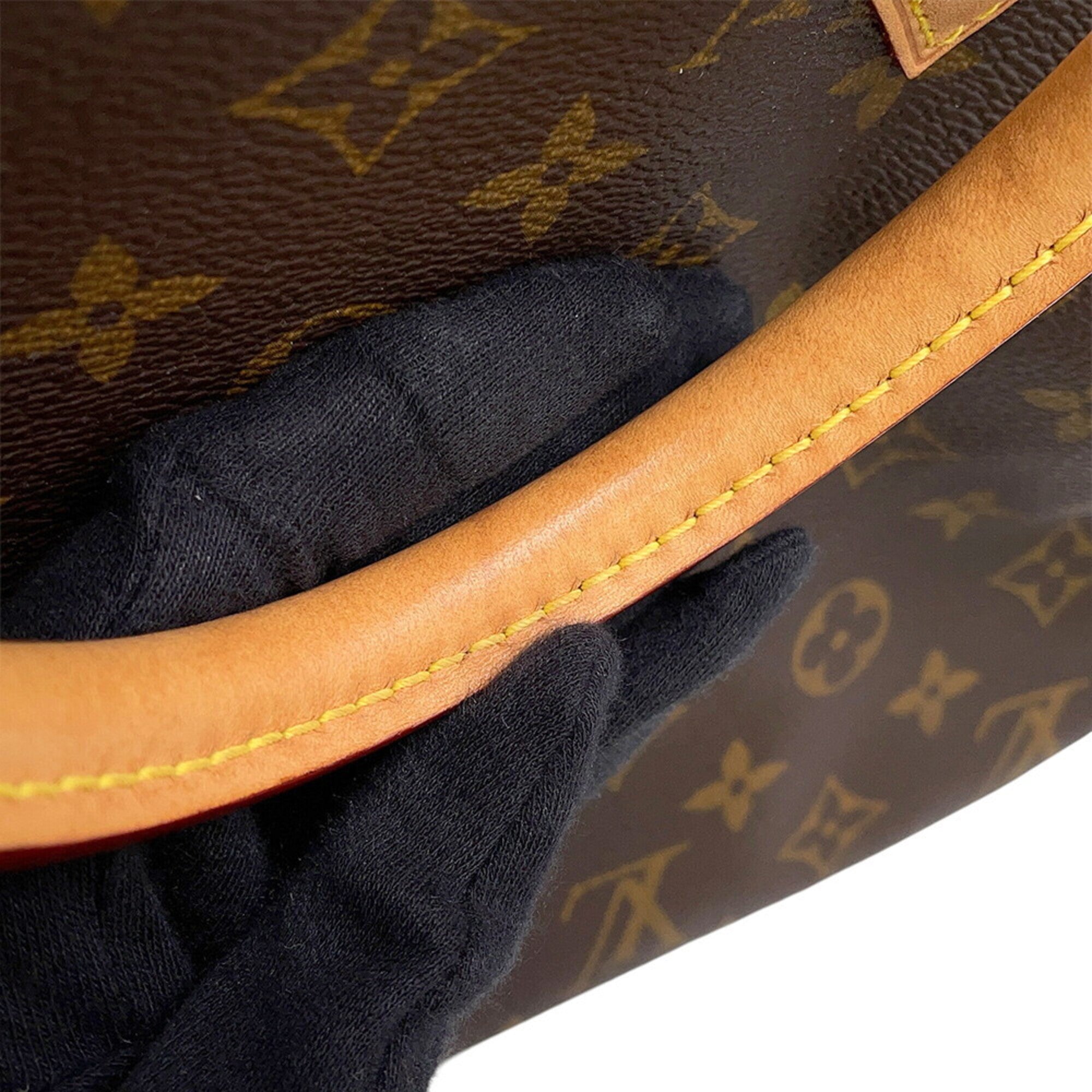 Louis Vuitton Brown Monogram Monogram Boston Bag Handbag (Pre-Owned)