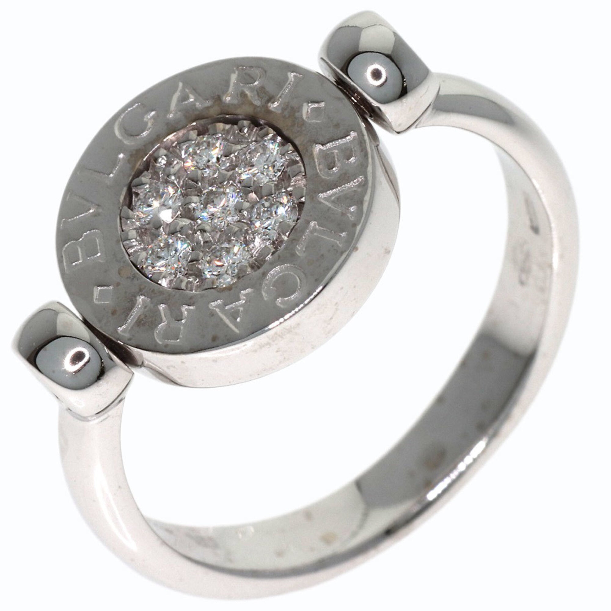 Bvlgari Bvlgari Bvlgari White Gold (18K) Band Ring (Pre-Owned)