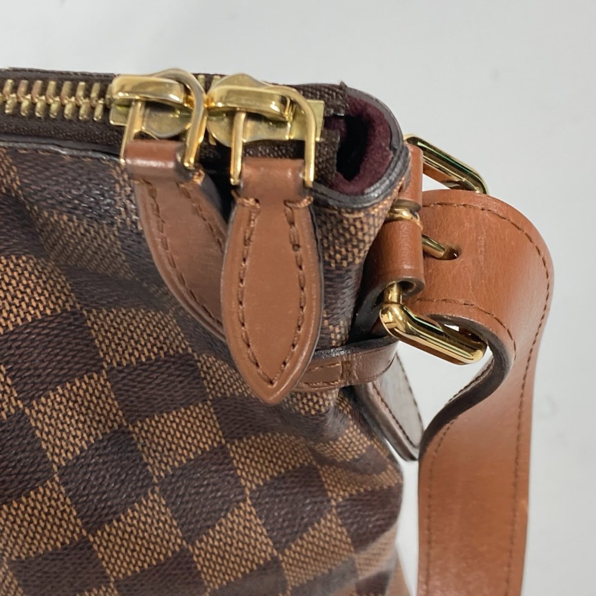 Louis Vuitton Brown Damier Canvas Damier Canvas Shoulder Bag (Pre-Owned)