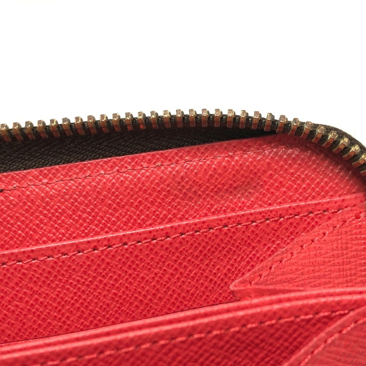 Louis Vuitton Monogram Brown Galle Monogram Multi-Color Red Color Monogram Coin Purse/Coin Case (Pre-Owned)