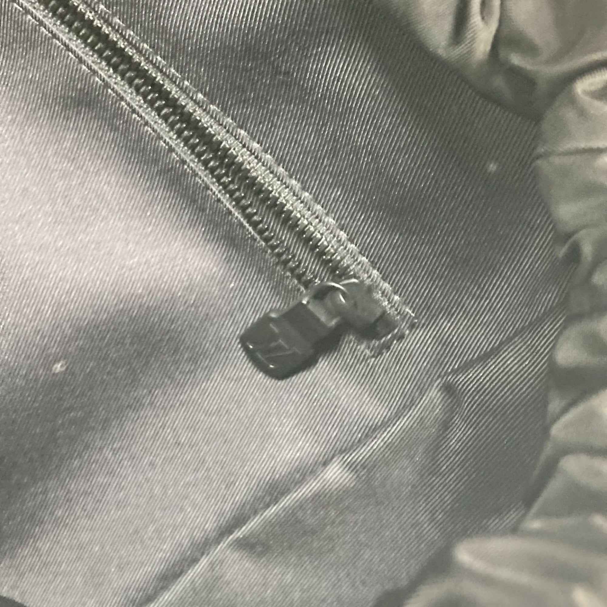 Louis Vuitton Black Leather Backpack (Pre-Owned)