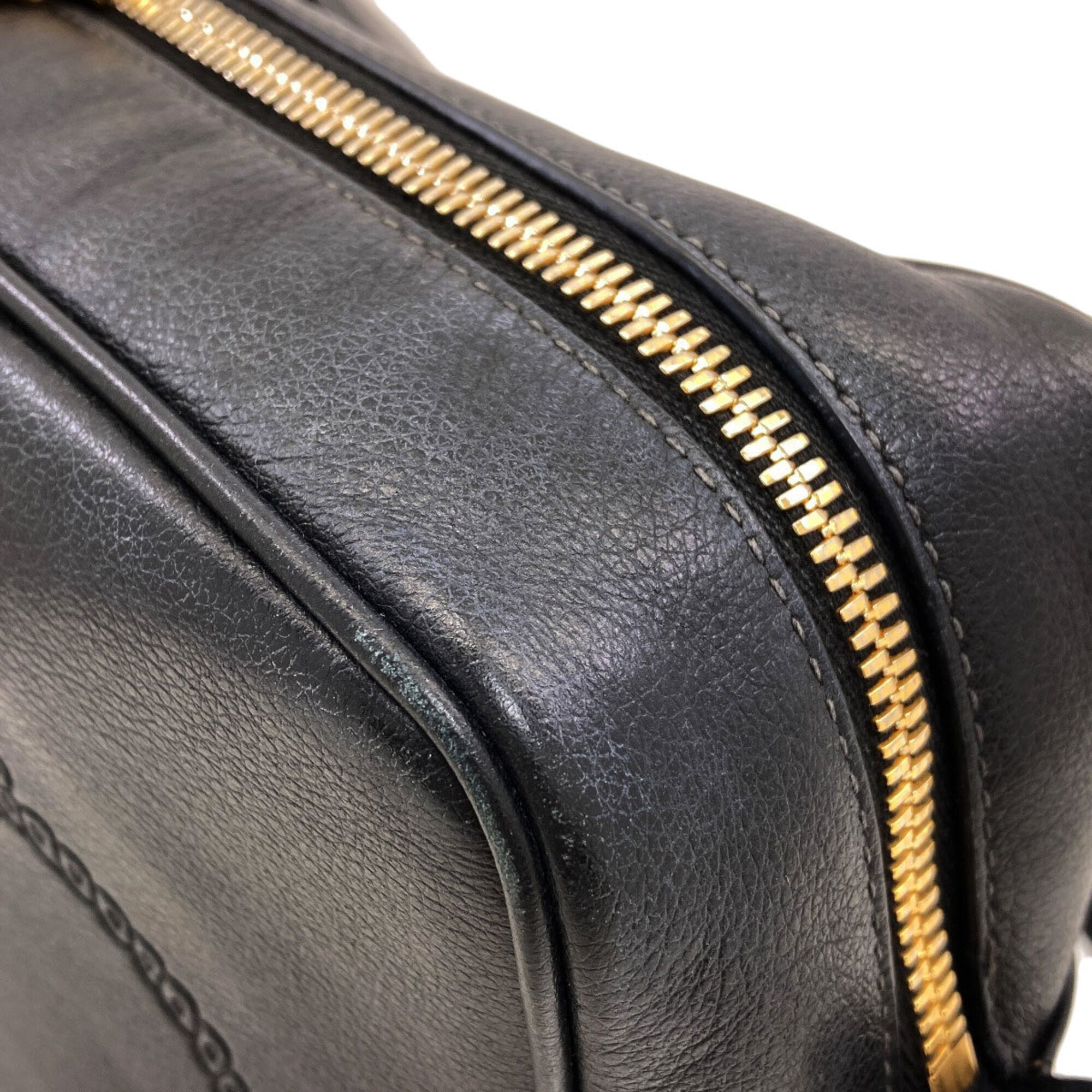 Prada Black Leather Shoulder Bag (Pre-Owned)