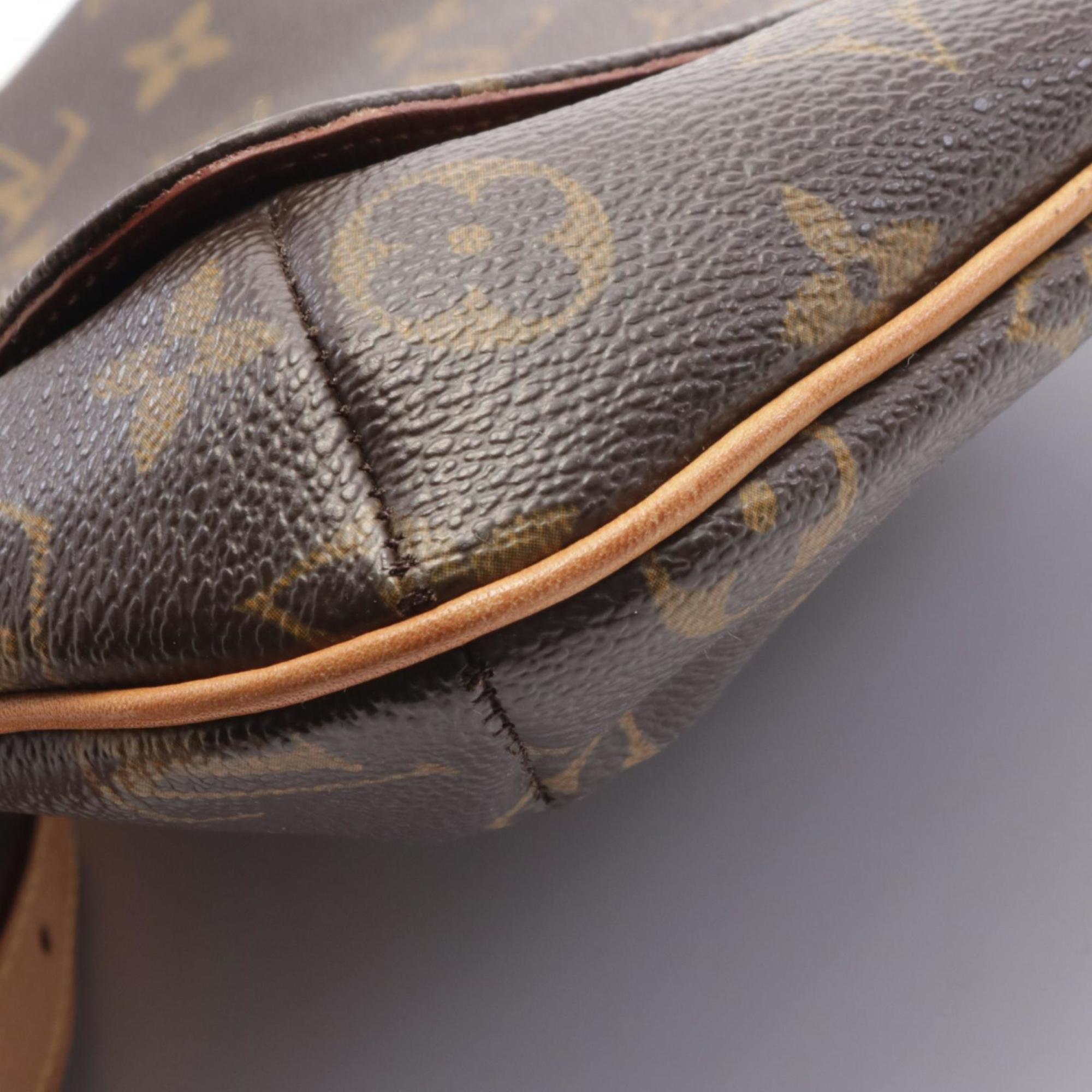 Louis Vuitton Brown Monogram Coated Canvas Shoulder Bag (Pre-Owned)