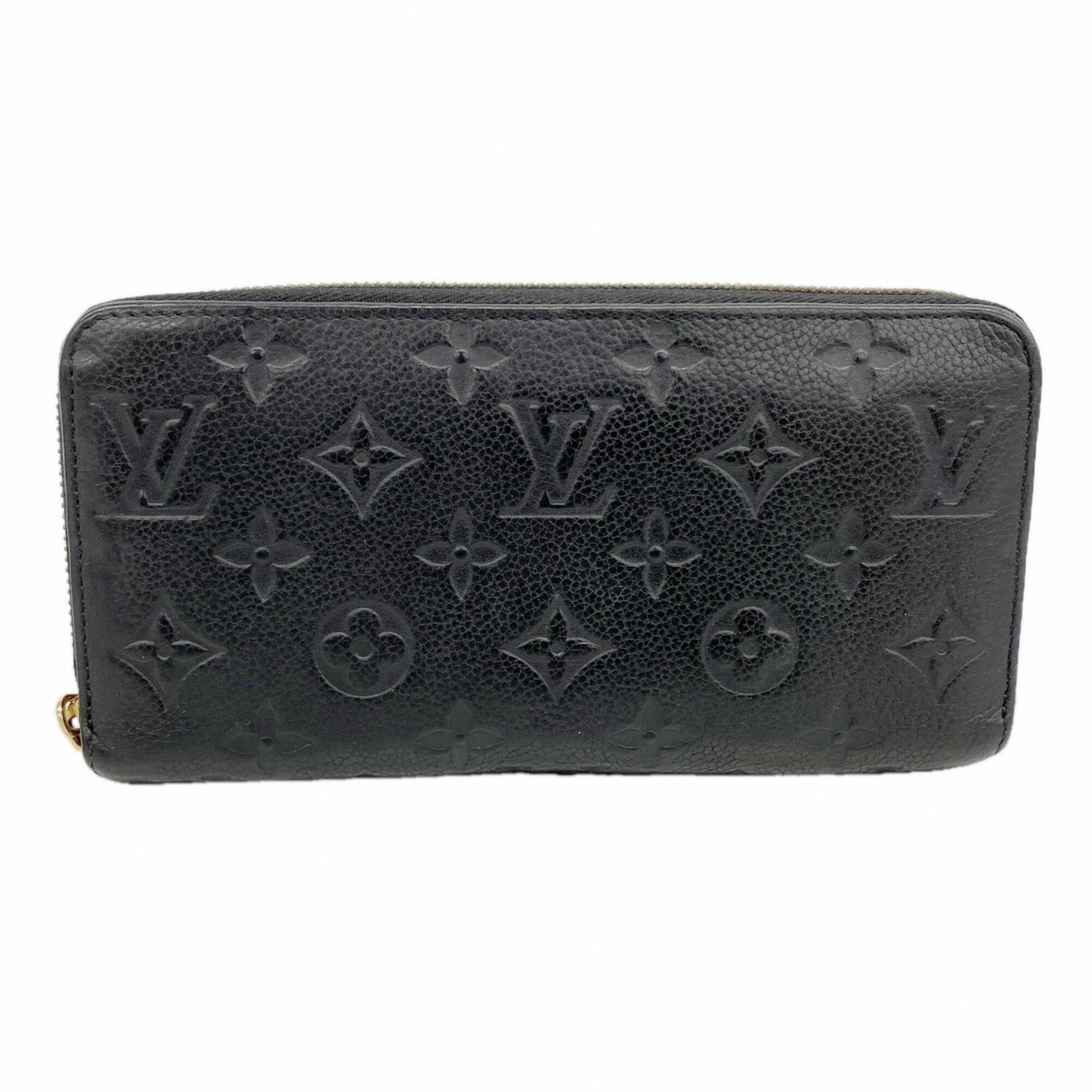 Louis Vuitton Noir Long Wallet (Bi-Fold) (Pre-Owned)