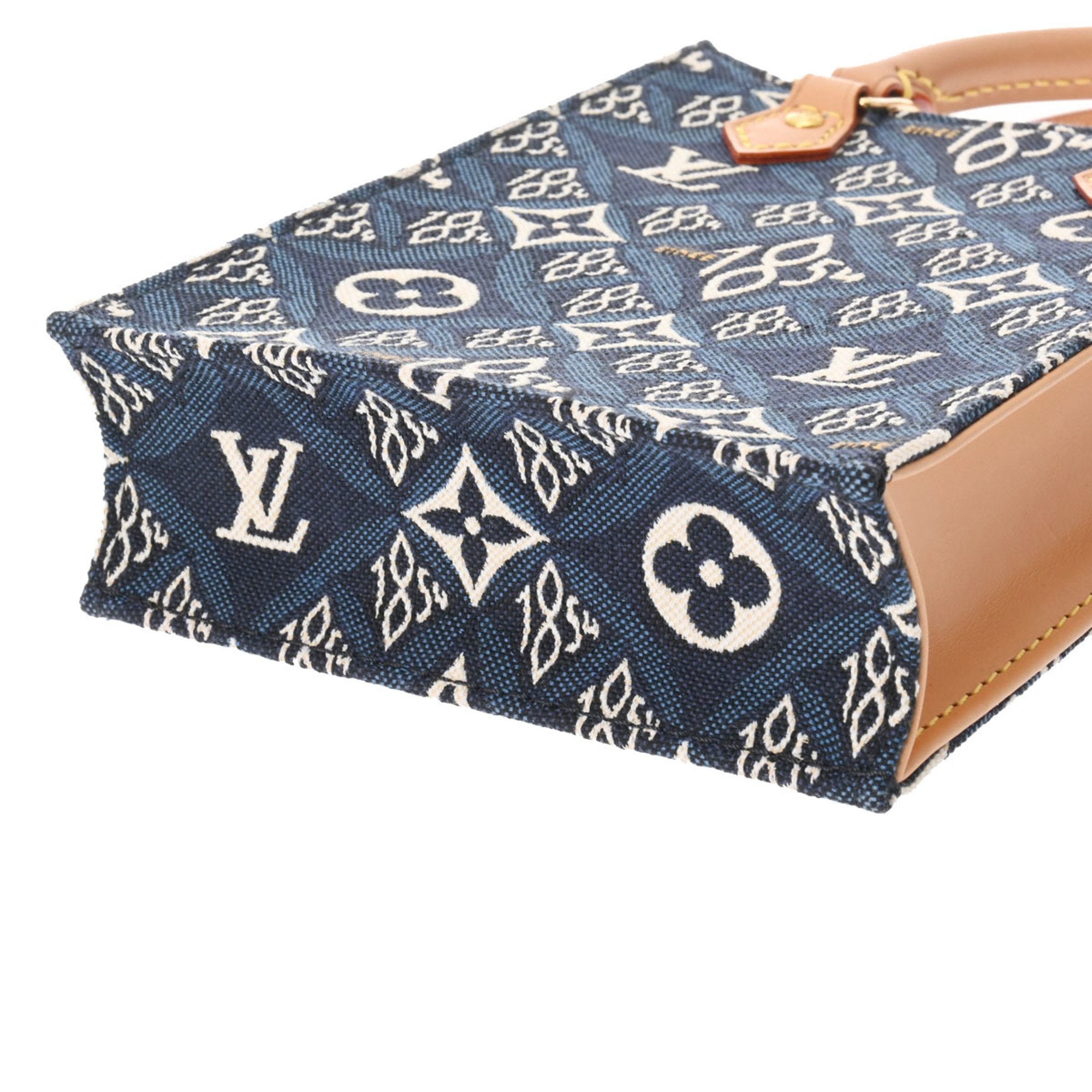 Louis Vuitton Blue Monogram Monogram Shoulder Bag (Pre-Owned)