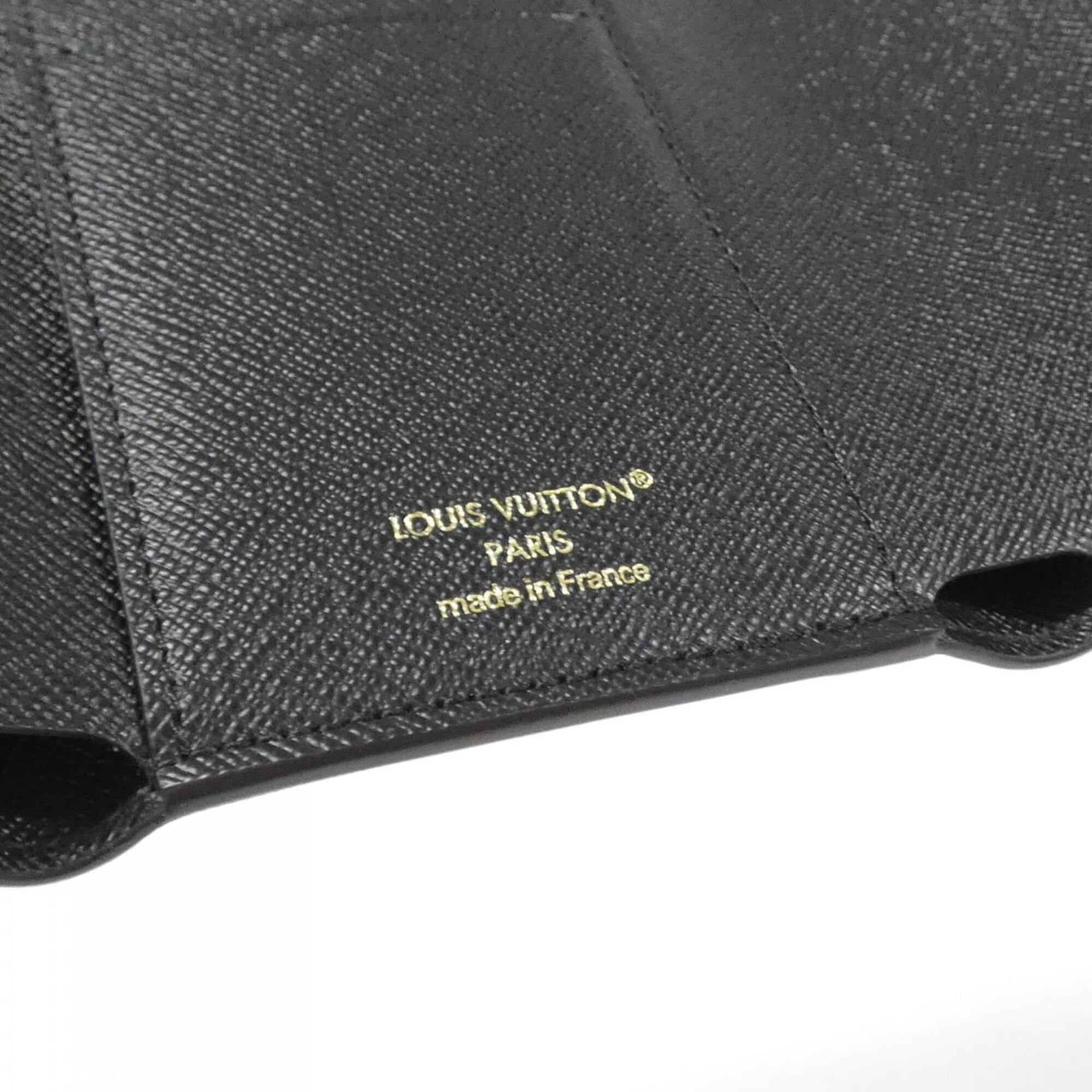 Louis Vuitton Monogram Reverse Marron Coated Canvas Wallet (Bi-Fold) (Pre-Owned)