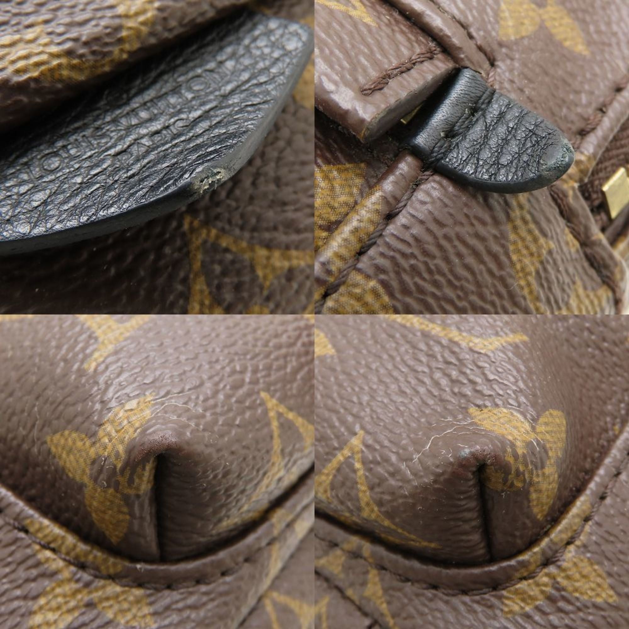 Louis Vuitton Monogram Brown Canvas Backpack (Pre-Owned)