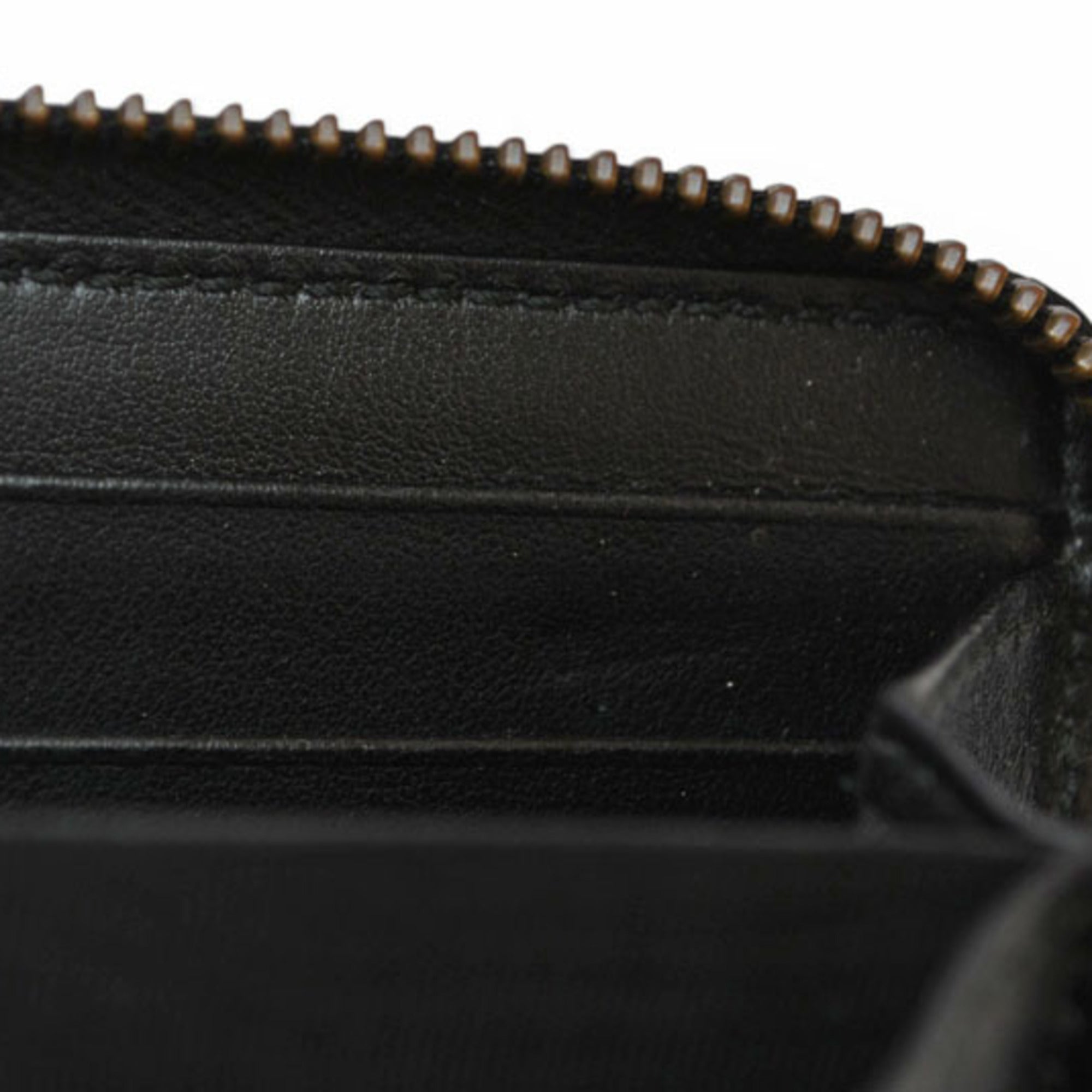 Gucci Black Leather Long Wallet (Bi-Fold) (Pre-Owned)