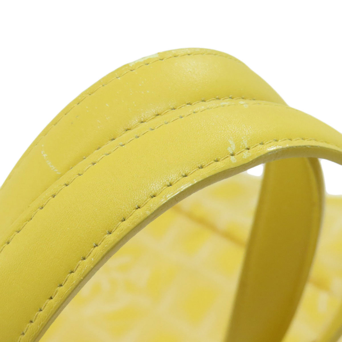 Chanel Yellow Nylon Tote Bag (Pre-Owned)