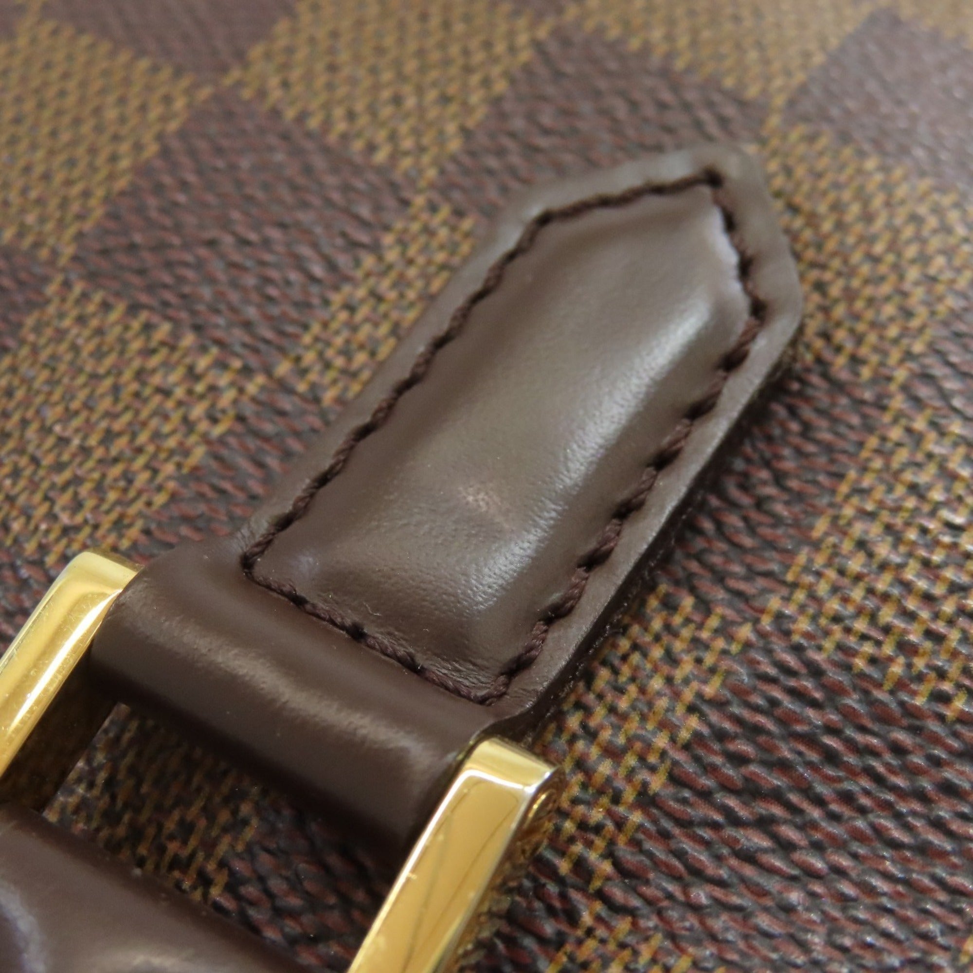Louis Vuitton Damier Canvas Ebene Damier Canvas Handbag (Pre-Owned)