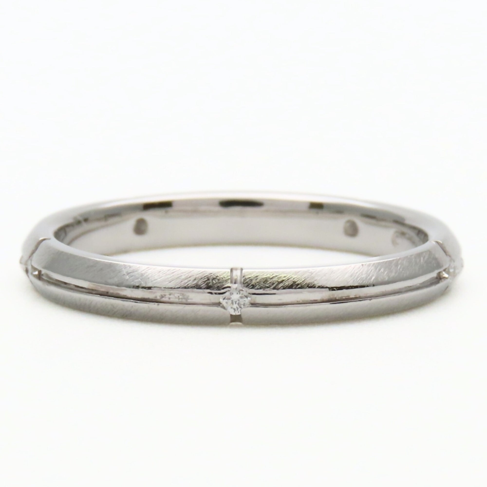 Tiffany White Gold White Gold (18K) Band Ring (Pre-Owned)