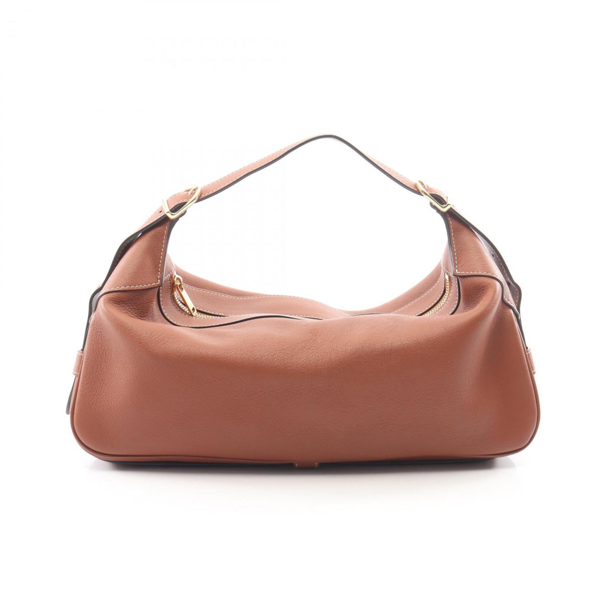 Celine Brown Leather Handbag (Pre-Owned)