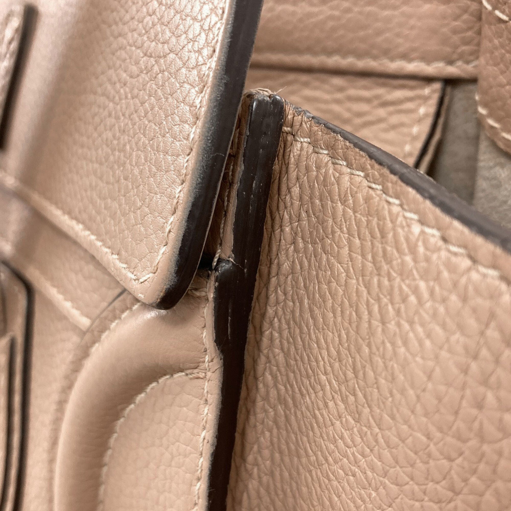 Celine Beige Leather Tote Bag (Pre-Owned)