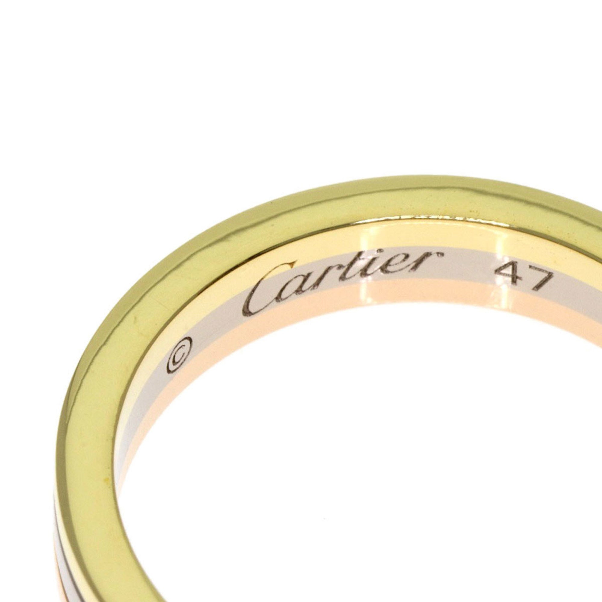 Cartier Yellow Gold (18K) Pink Gold (18K) White Gold (18K) Band Ring (Pre-Owned)
