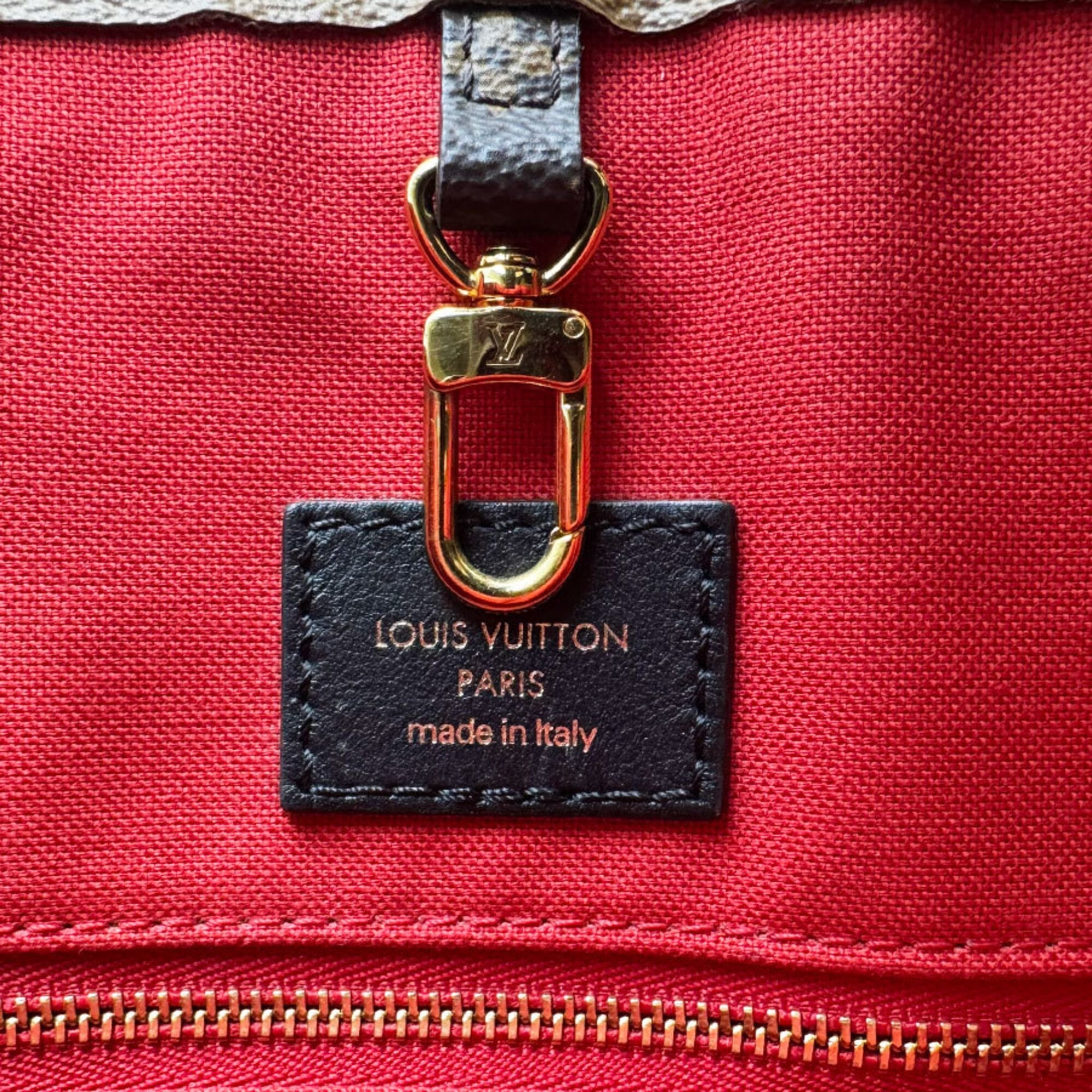 Louis Vuitton Brown Monogram Reverse Monogram Reverse Handbag (Pre-Owned)