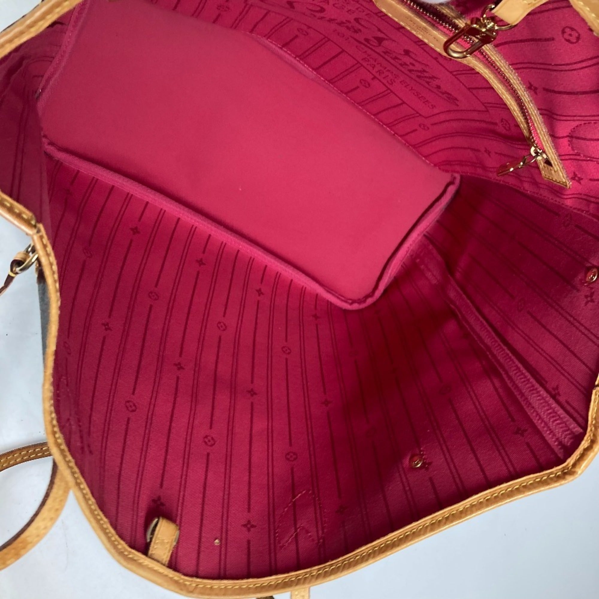 Louis Vuitton Brown Monogram Pink Pivoine Monogram Shoulder Bag Tote Bag (Pre-Owned)