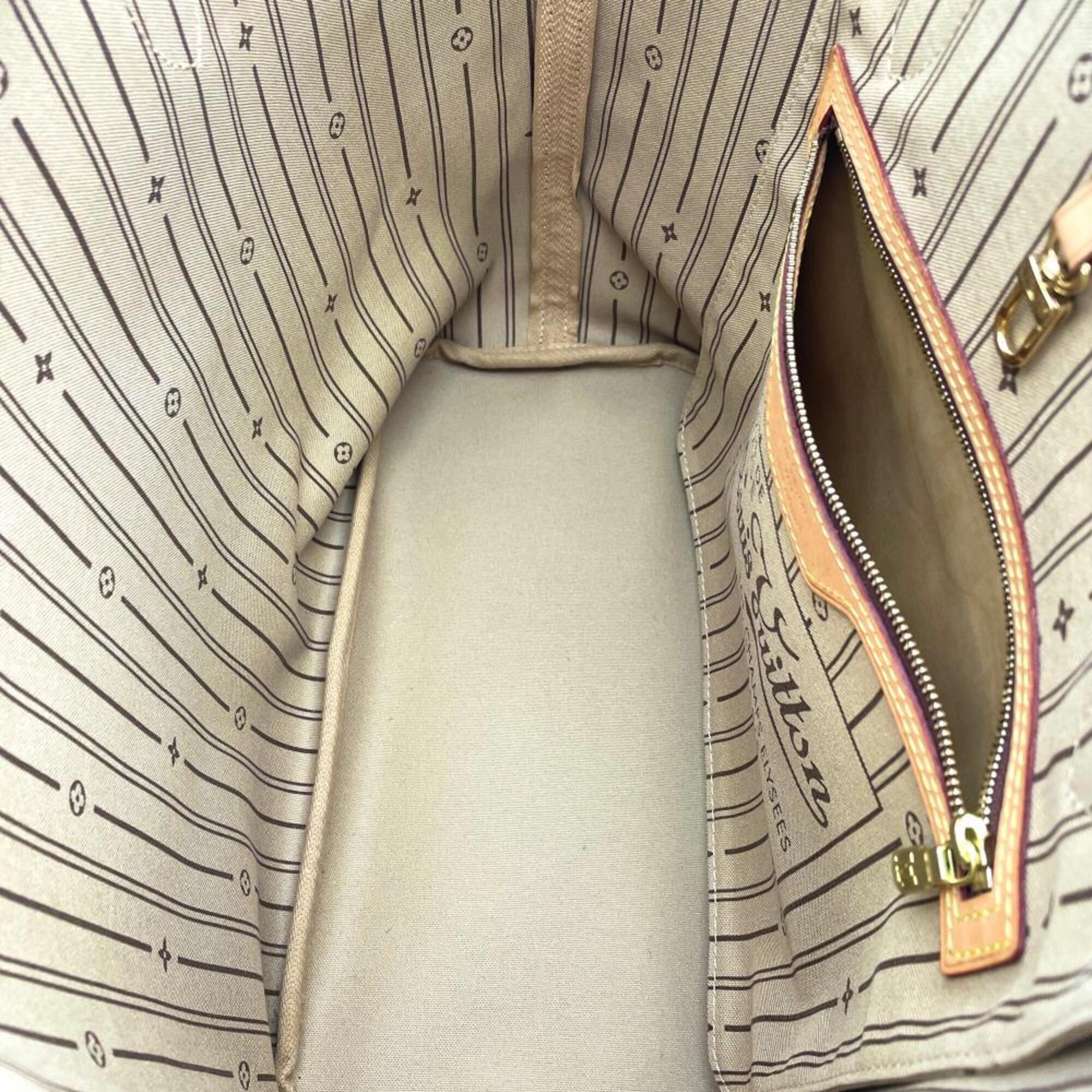 Louis Vuitton Brown Monogram Canvas Tote Bag (Pre-Owned)