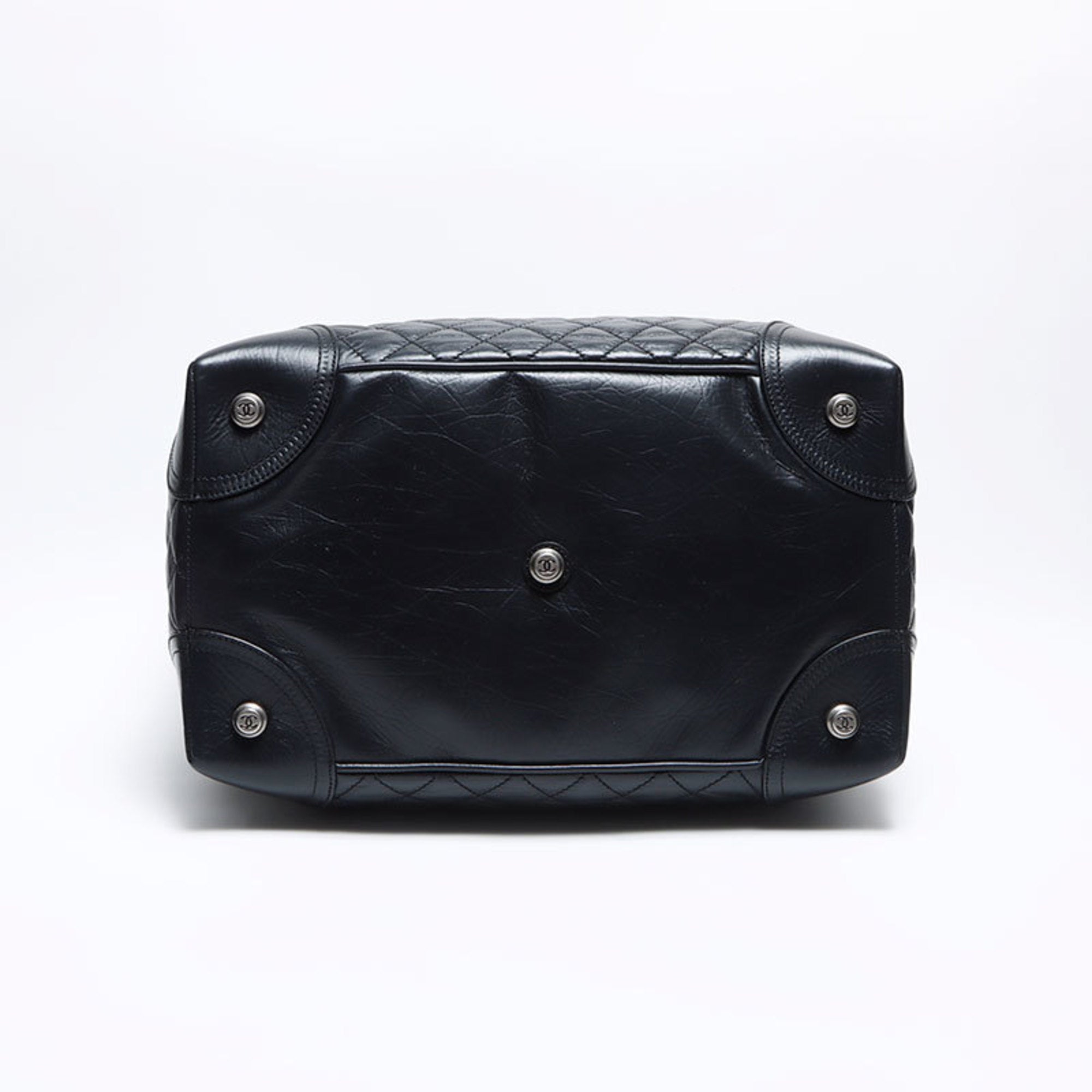 Chanel Black Boston Bag (Pre-Owned)